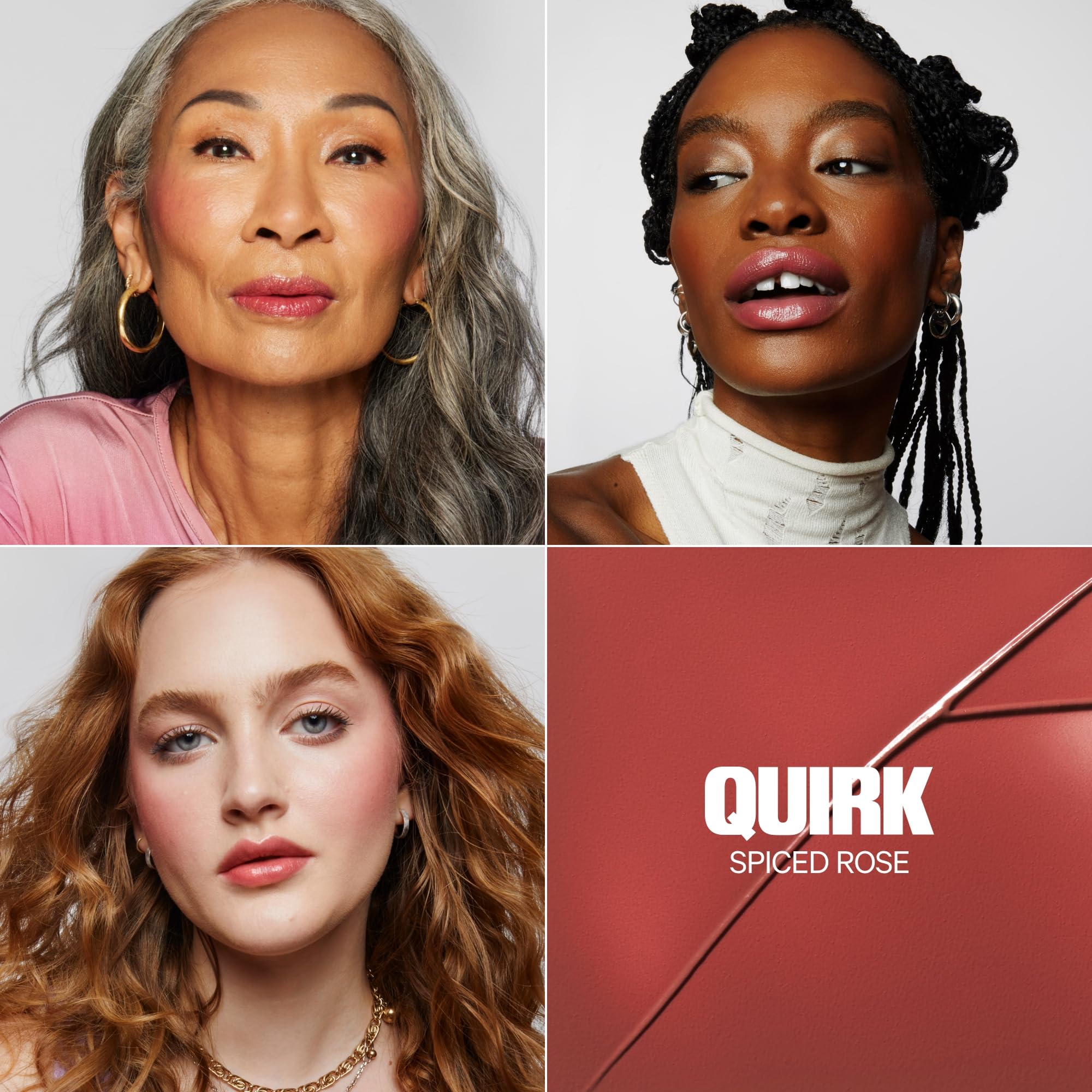 Milk Makeup Lip + Cheek Stick – Multi-Use Cream Blush + Lip Color with Mango Butter, Avocado Oil + Apricot Oil – Hydrating, Buildable, Long-Lasting, Vegan Formula – Smirk, 0.21 oz