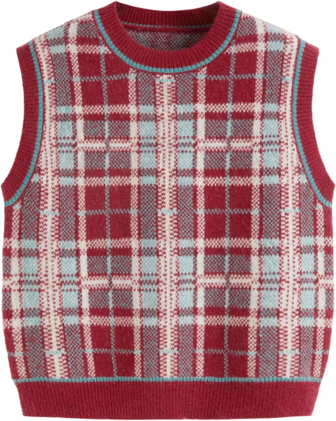 CIDER Sweater Vest Women Sleeveless Cropped Sweaters Cute Graphic Tank Tops Old Money Clothes Fall Outfits