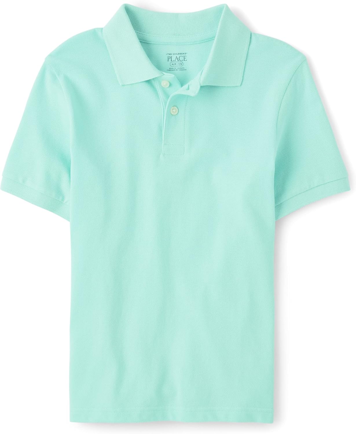 The Children's Place Boys' Uniform Short Sleeve Pique Polo