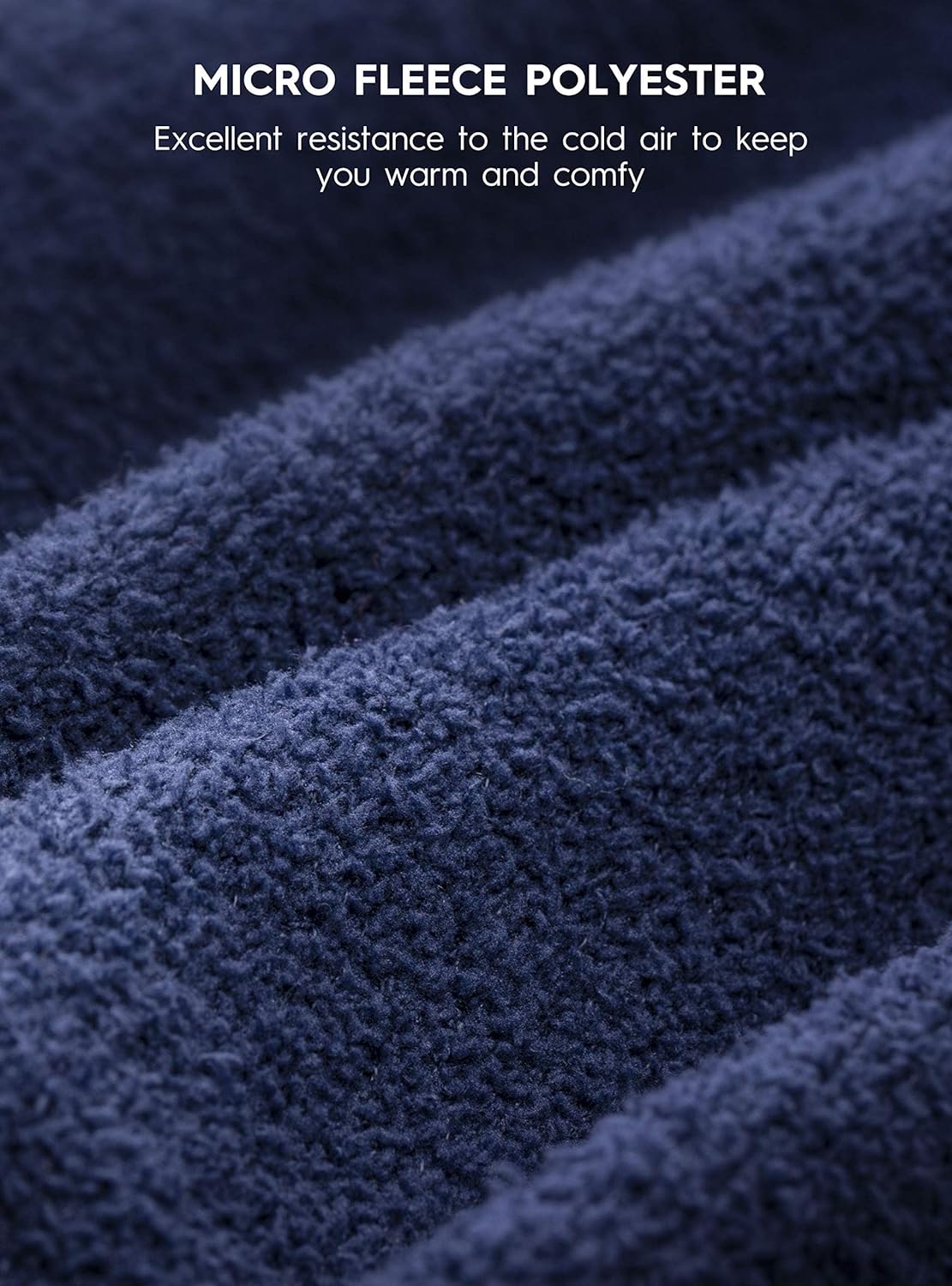 DAVID ARCHY Mens Pajamas Set Ultra-Soft Fleece Pajamas Warm Sleepwear Long Sleeve Lounge Set with Pockets