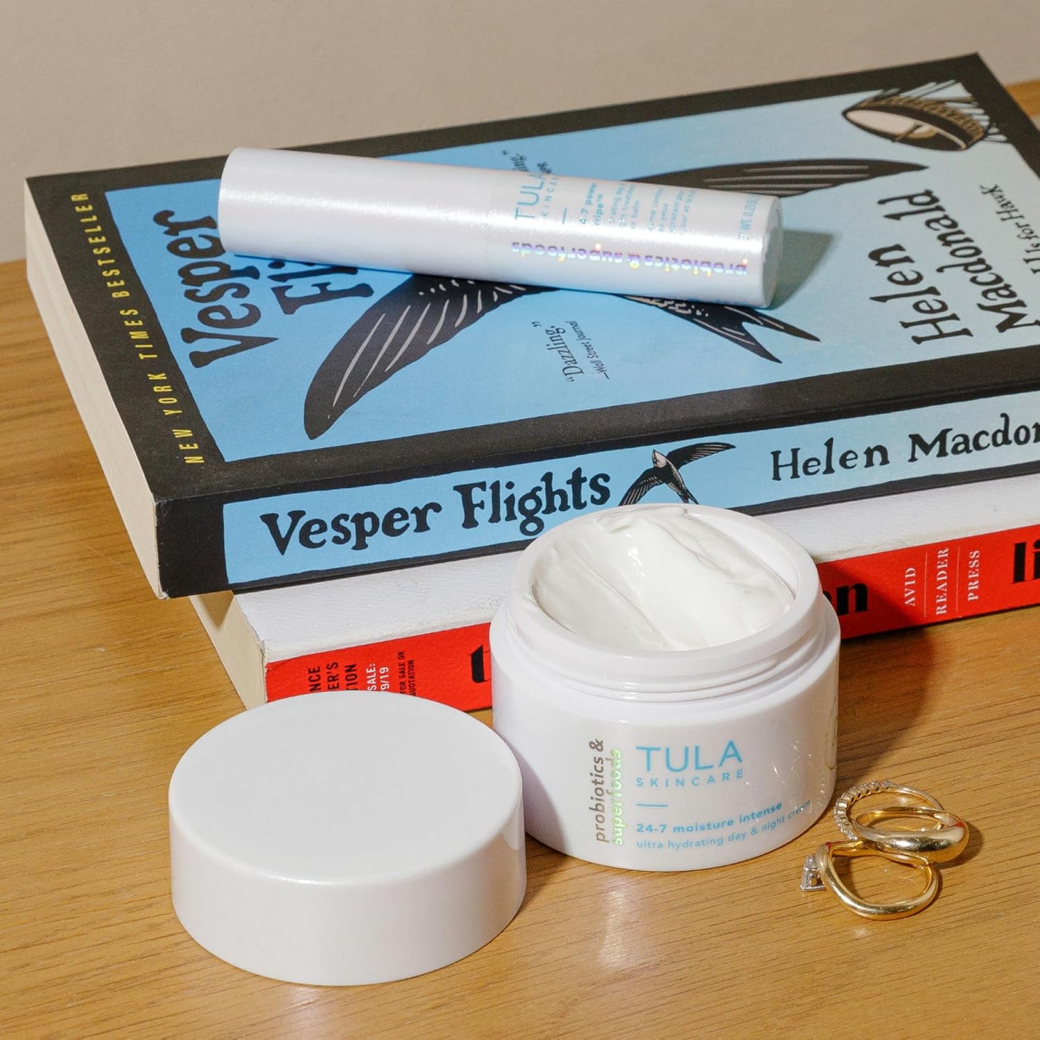 TULA 24-7 Power Swipe Hydrating Eye Balm | Dark Circle Treatment, Instant Brightening, Portable | 0.23oz