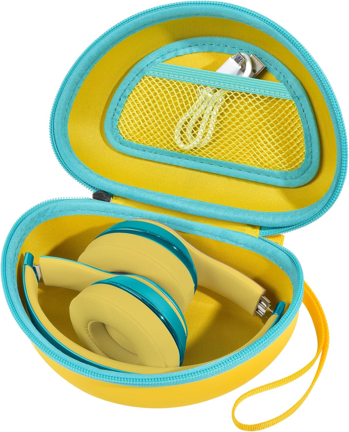 Headphone Case Compatible with Beats Solo 4/ Studio Pro x Kim Kardashian/ Solo3/ Studio3/ Solo2/ Solo Pro Bluetooth On-Ear Headphones Headset - Blue