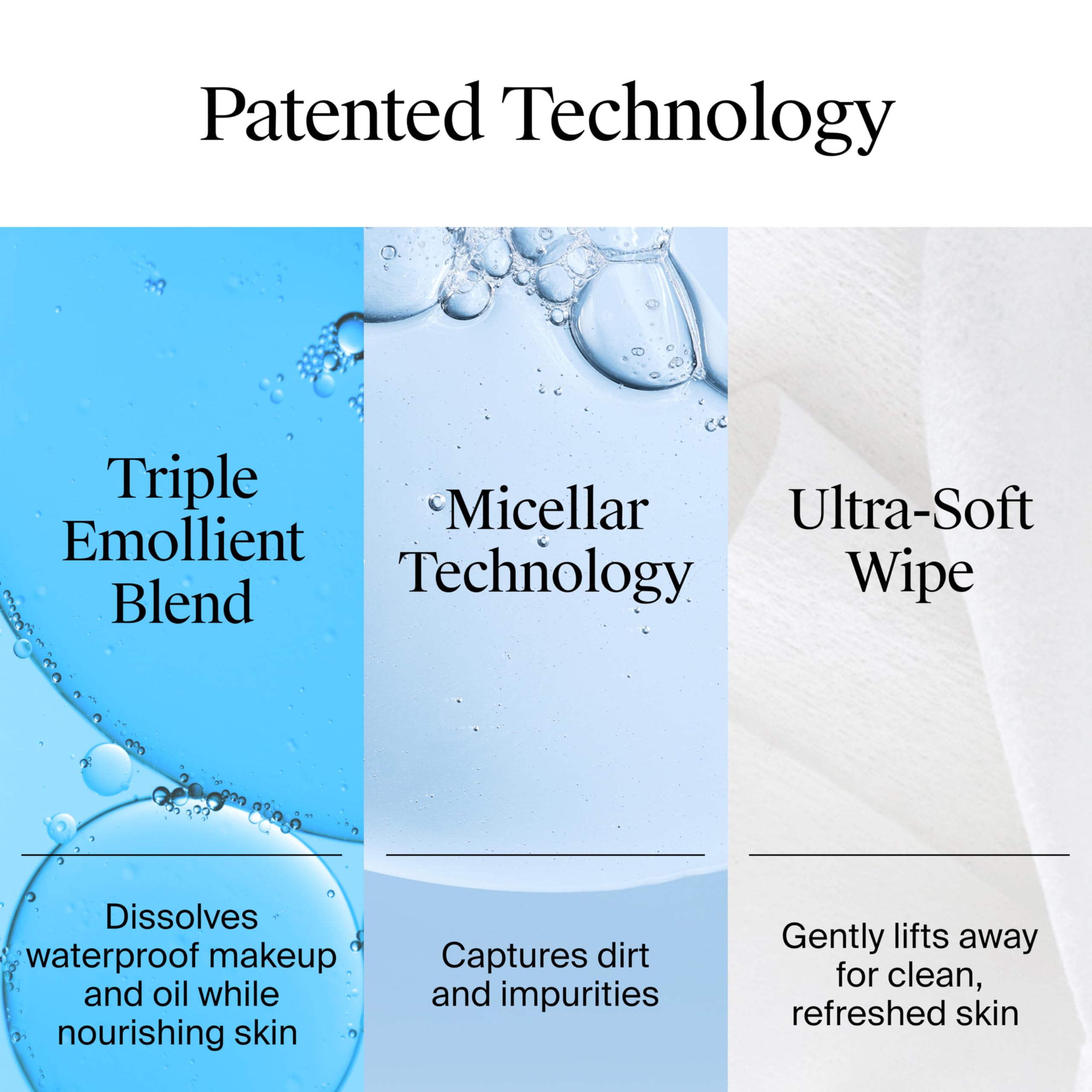 Neutrogena Makeup Remover Wipes Micellar Alcohol-Free Face Towelettes Remove Waterproof Mascara & Oil, Compostable 100% Plant-Based Cloth, Dermatologist & Ophthalmologist Tested, Twin Pack 2 x 25 ct