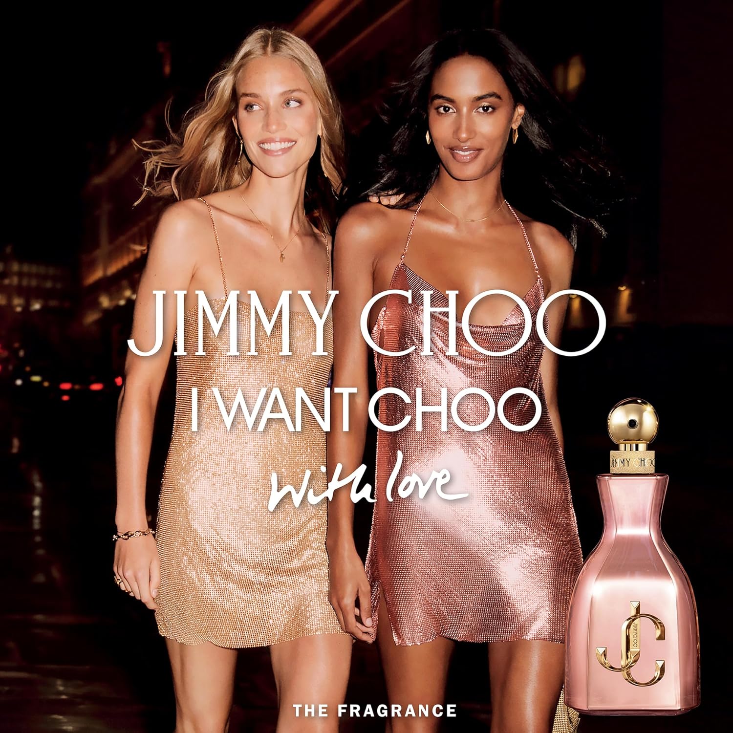 Jimmy Choo - I Want Choo With Love Eau de Parfum - Women's Fragrance - Floral & Ambery - With notes of Orange Flower Petals, Rose & Vanilla