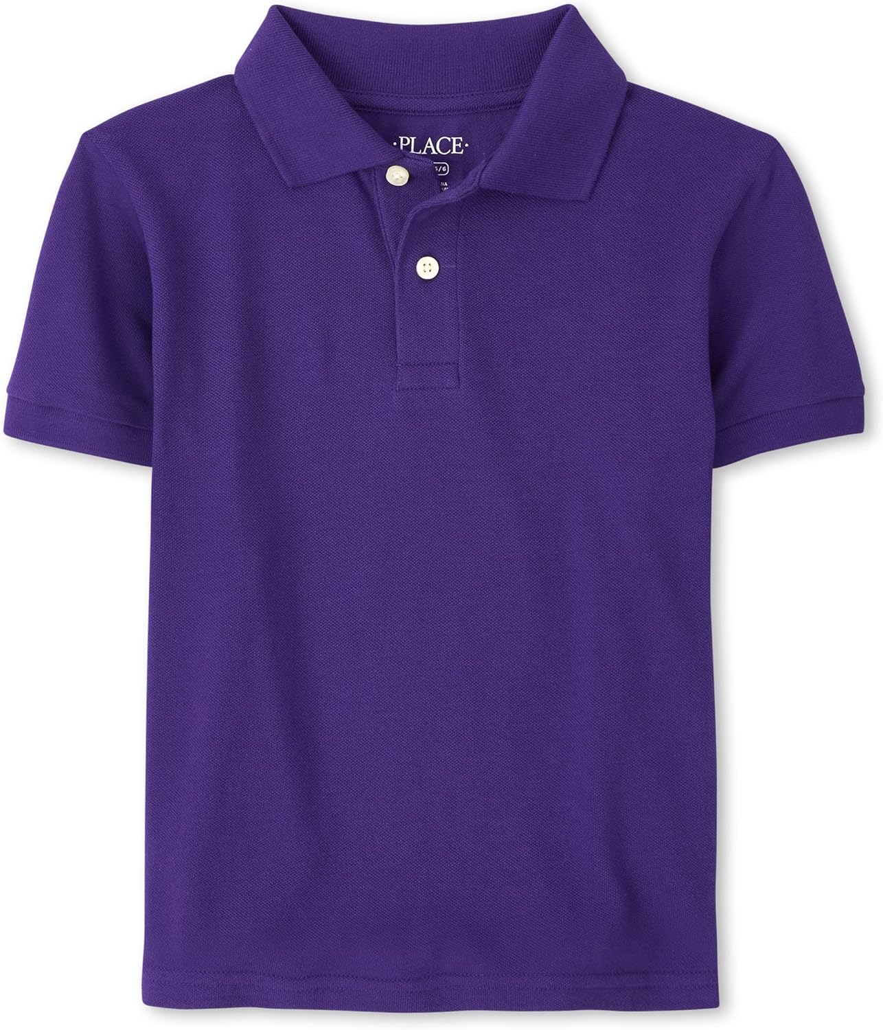 The Children's Place Boys' Uniform Short Sleeve Pique Polo