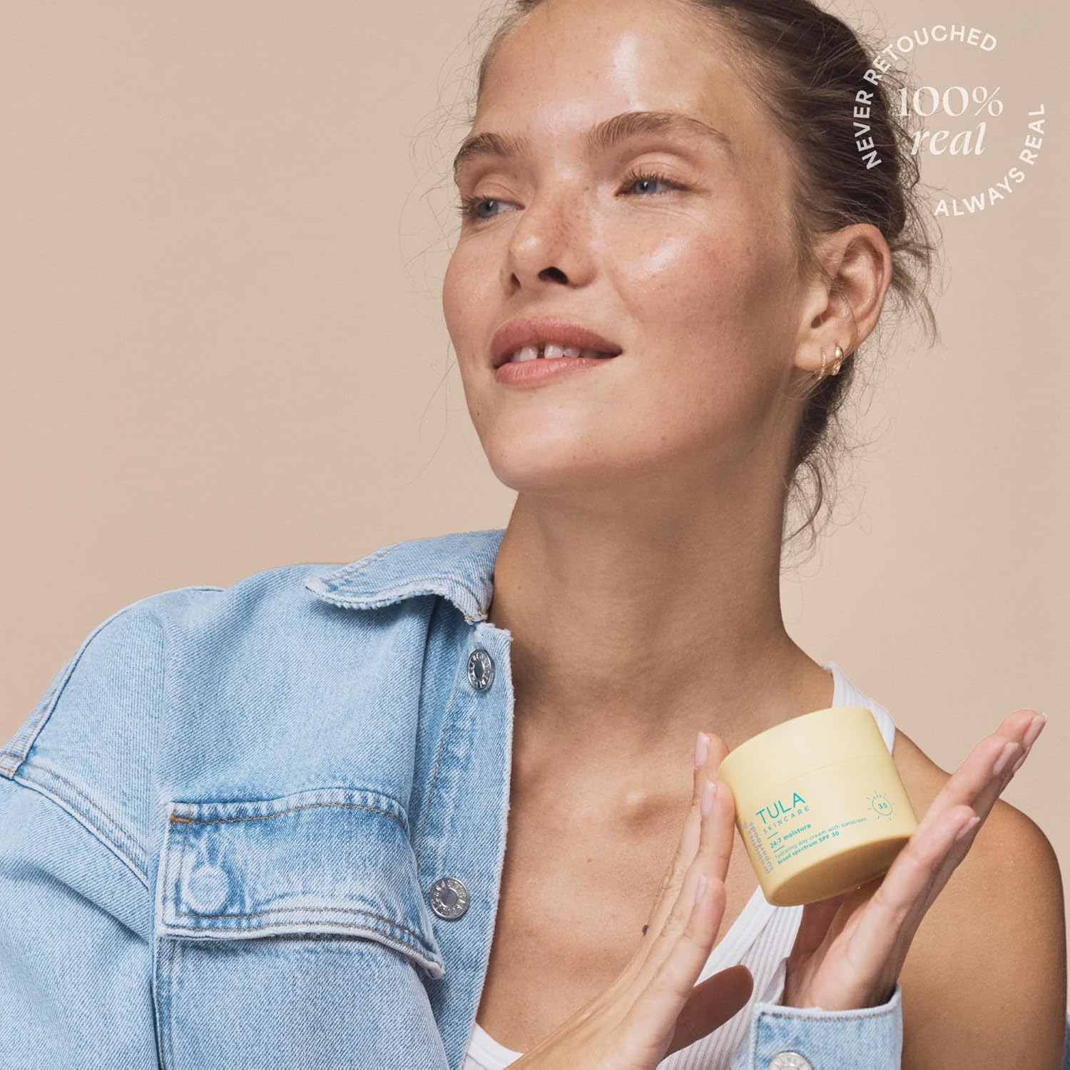 TULA Skin Care 24-7 Hydrating Day Cream SPF - Anti-Aging Moisturizer for Face with SPF 30, Contains Watermelon & Blueberry Extract, 1.5 oz.