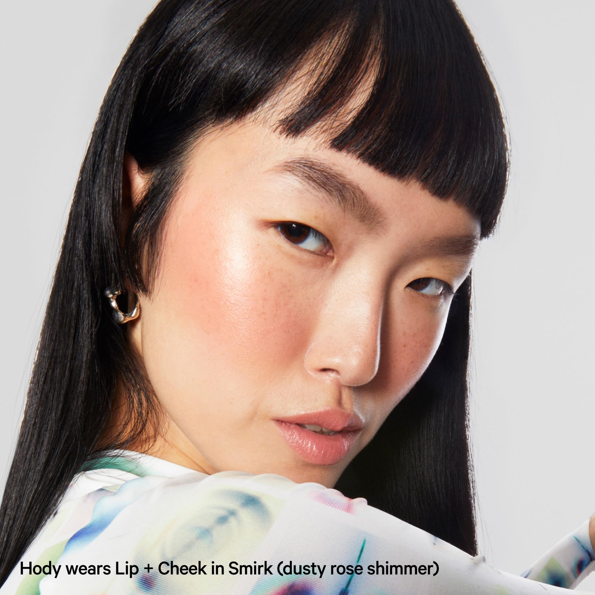 Milk Makeup Lip + Cheek Stick – Multi-Use Cream Blush + Lip Color with Mango Butter, Avocado Oil + Apricot Oil – Hydrating, Buildable, Long-Lasting, Vegan Formula – Smirk, 0.21 oz