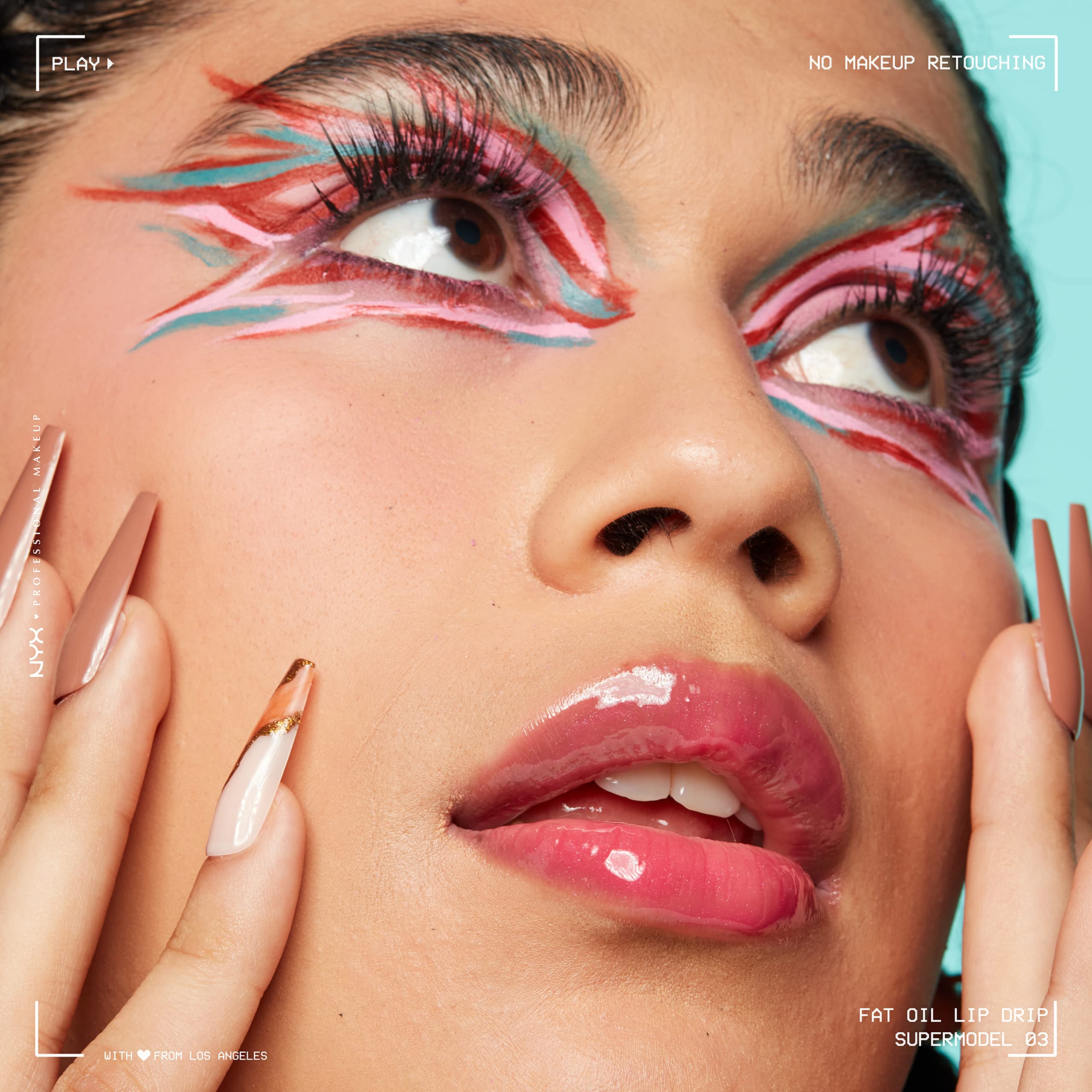 NYX PROFESSIONAL MAKEUP Fat Oil Lip Drip, Moisturizing Lip Oil Gloss, Vegan Tinted Formula, Up to 12 HR Hydration - Missed Call (Sheer Pink)