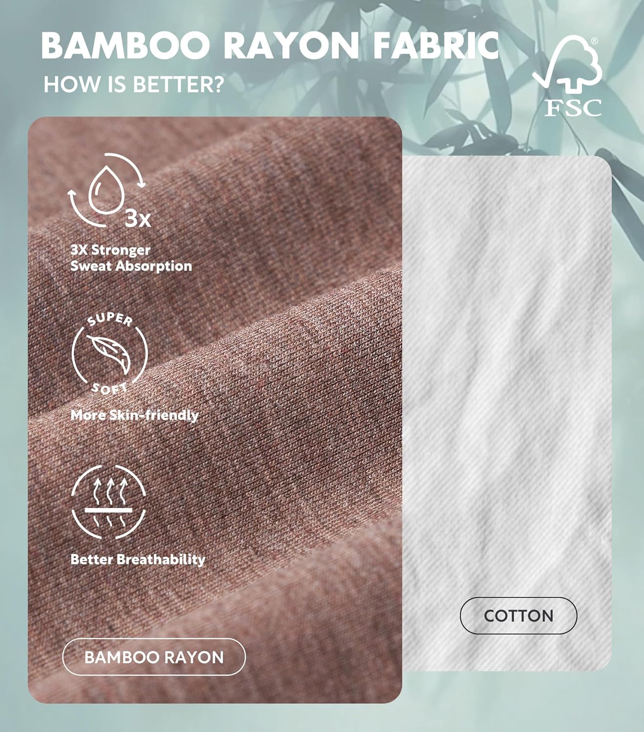 Separatec Mens Underwear with Pouch Moisture Wicking Dual Pouch Boxer Briefs Rayon From Bamboo Underwear Men, Halloween Theme