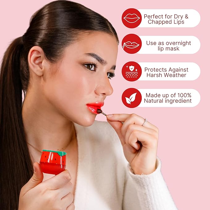 Original My Bee Balm Lip Balm - Propolis Hydrating Balm Honey Pot for Dry, Chapped & Cracked Lips - Enriched with Propolis, Honey & Vitamin E - Soften, Smooth & Reduce Lip Lines