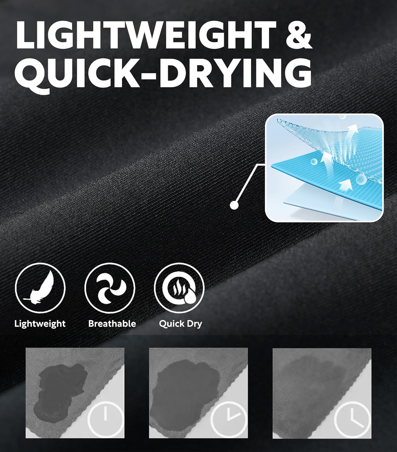 Separatec Mens Underwear with Pouch for balls Anti Chafing Underwear Men Athletic Sport Performance Long Boxer Briefs 3 Pack