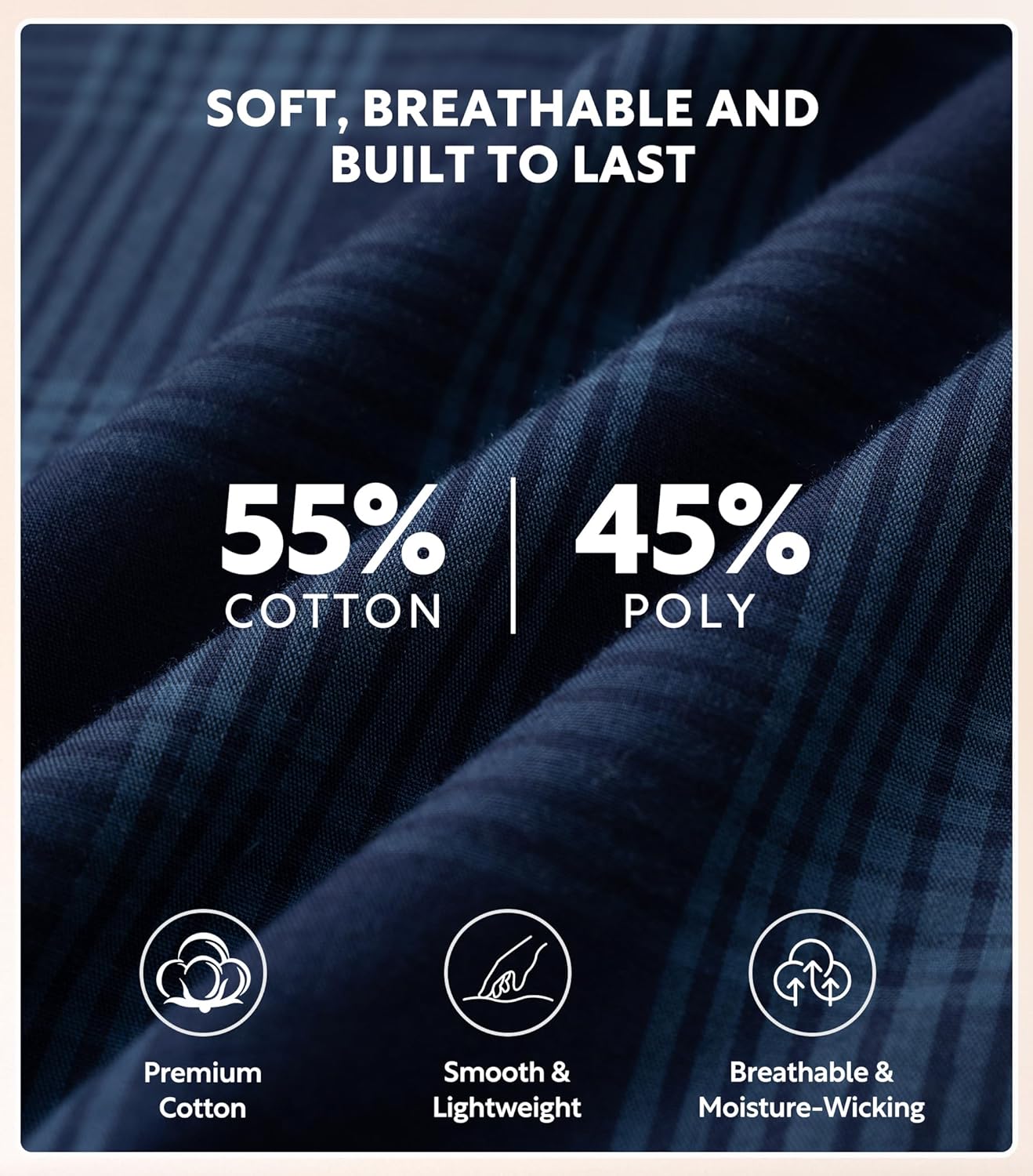 DAVID ARCHY Mens Pajama Pants Soft Cotton Plaid Sleepwear, Comfy Lounge Woven Pajamas Bottoms PJ Pant for Men, 3 pack