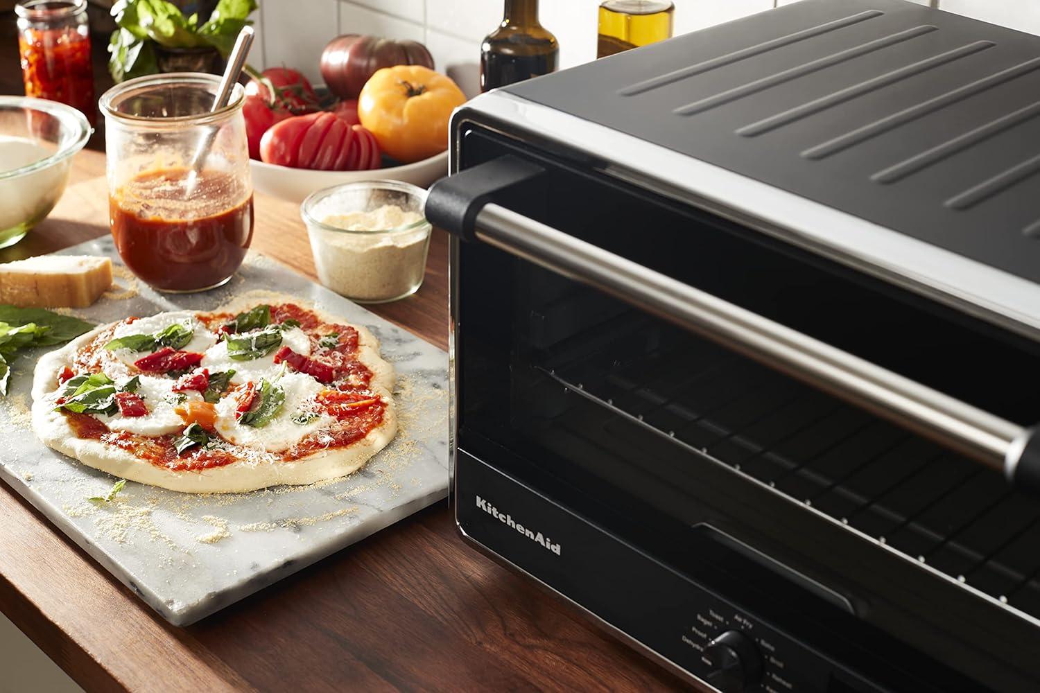 KitchenAid Digital Air Fry Countertop Oven, KCO124BM, Black Matte