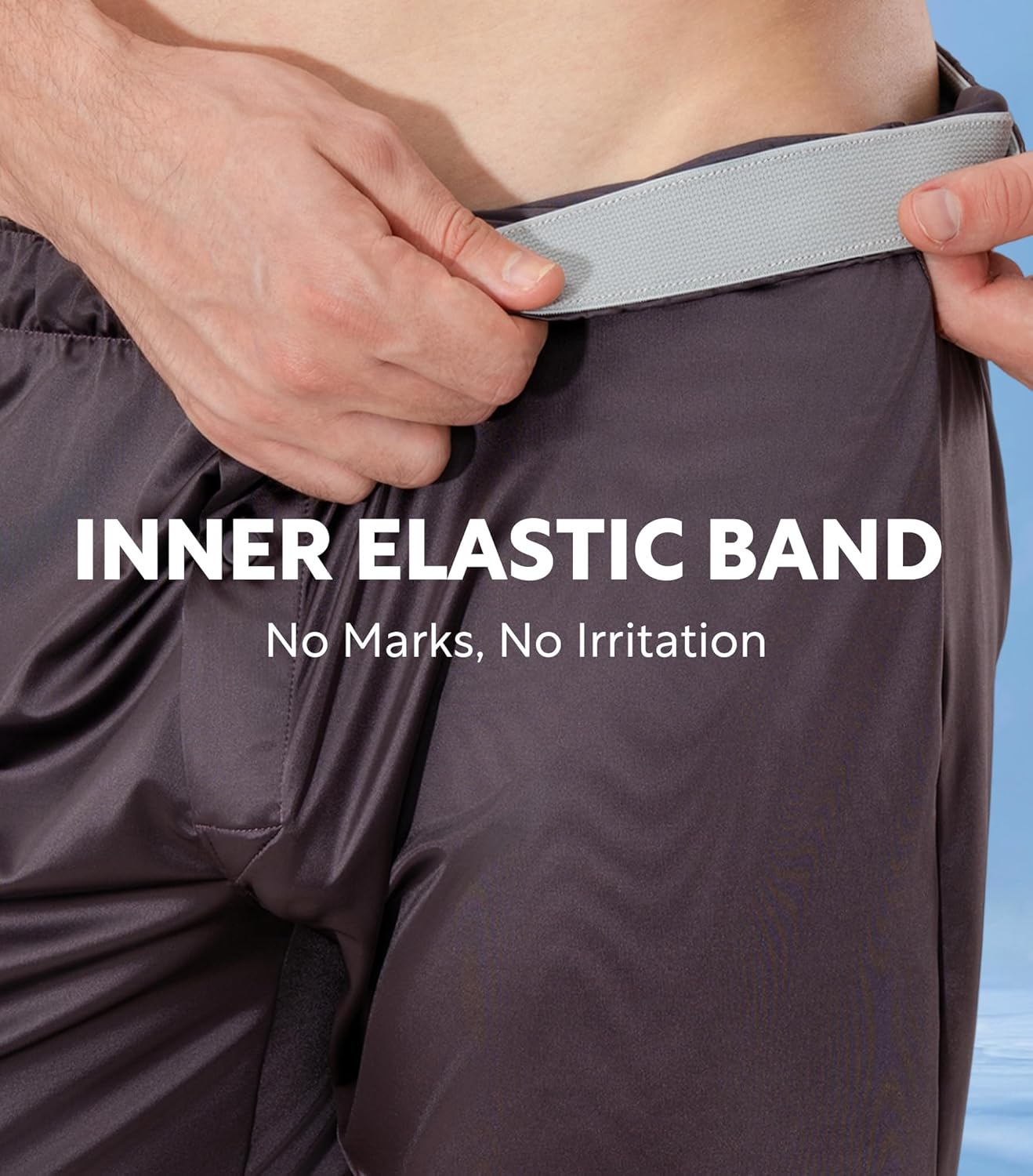 DAVID ARCHY Stretch Satin Boxers for Men, Silk Feeling Boxer Shorts, Breathable Loose Men's Underwear for Sleep 3 Pack