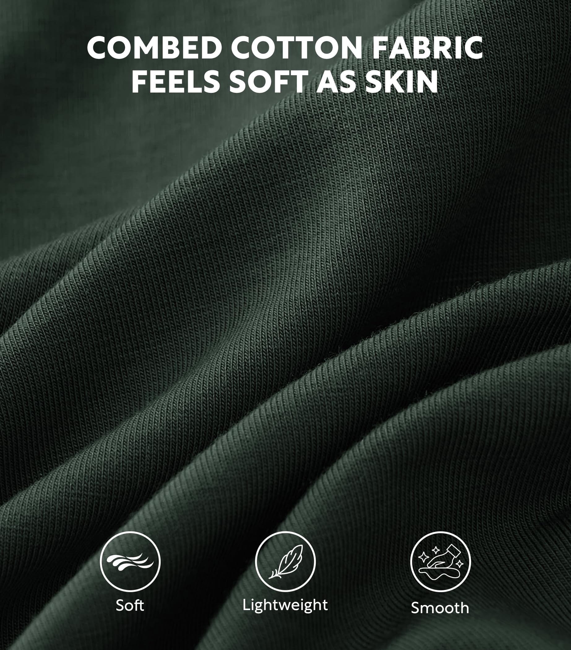 DAVID ARCHY Men's Pajama Pants Cotton Bottoms Soft Lightweight Loungewear with Drawstring and Pockets 2 Pack