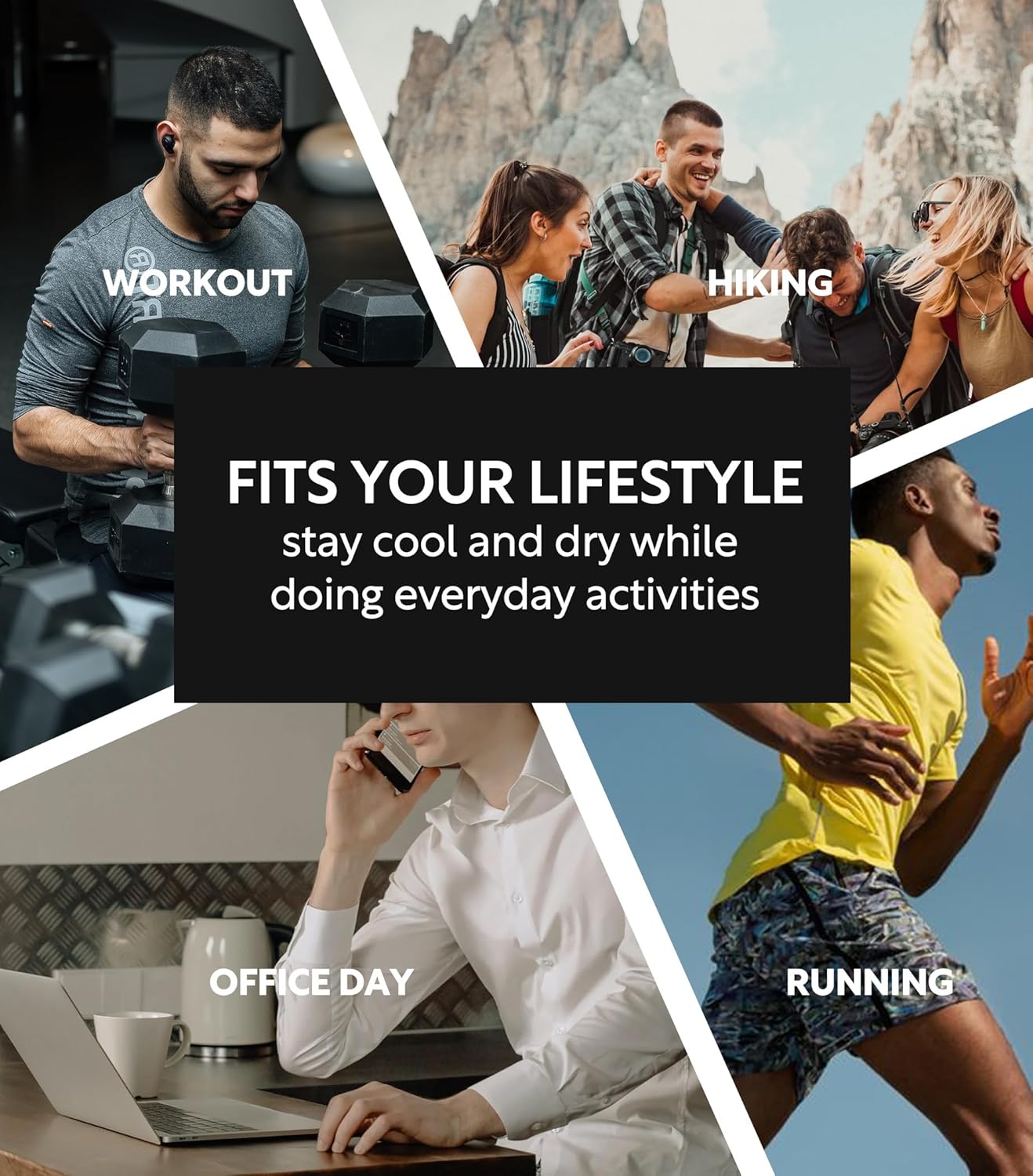 Separatec Mens Underwear with Pouch Moisture Wicking Dual Pouch Boxer Briefs Rayon From Bamboo Underwear Men, Halloween Theme