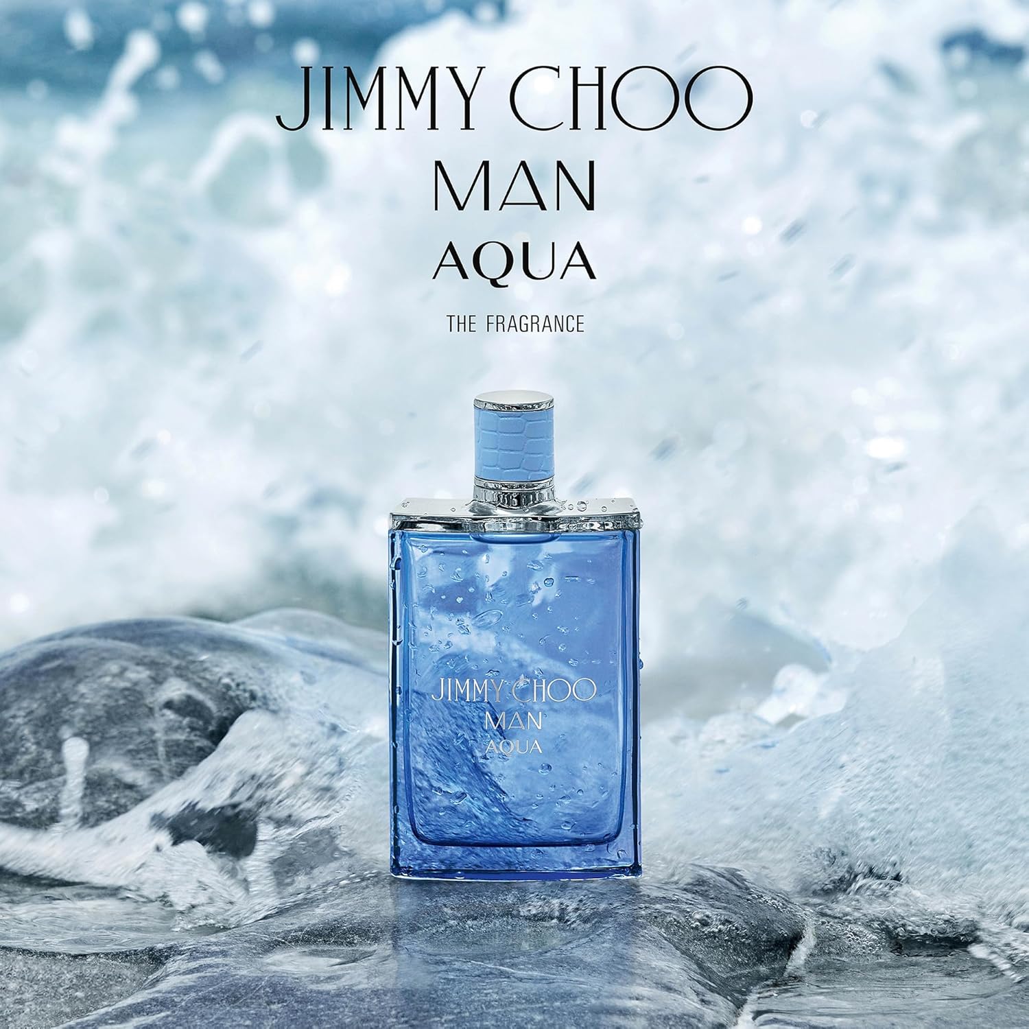 JIMMY CHOO - Man Aqua Eau de Toilette - Men's Fragrance - Fougere Marine Woody - With notes of Grapefruit, Clary Sage & Salty Moss