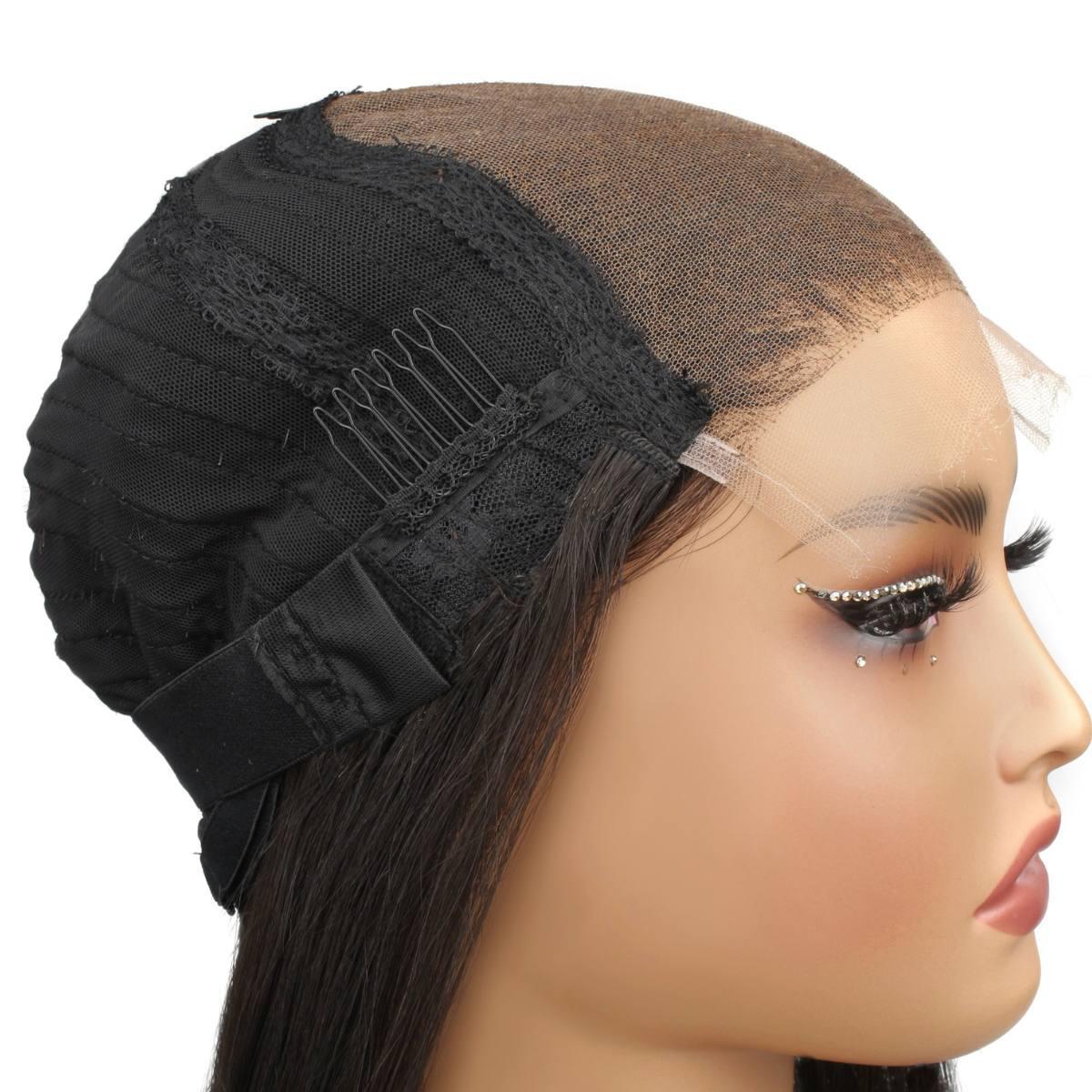 Straight 5x5 HD Lace Closure 100% Human Hair Bob Wig