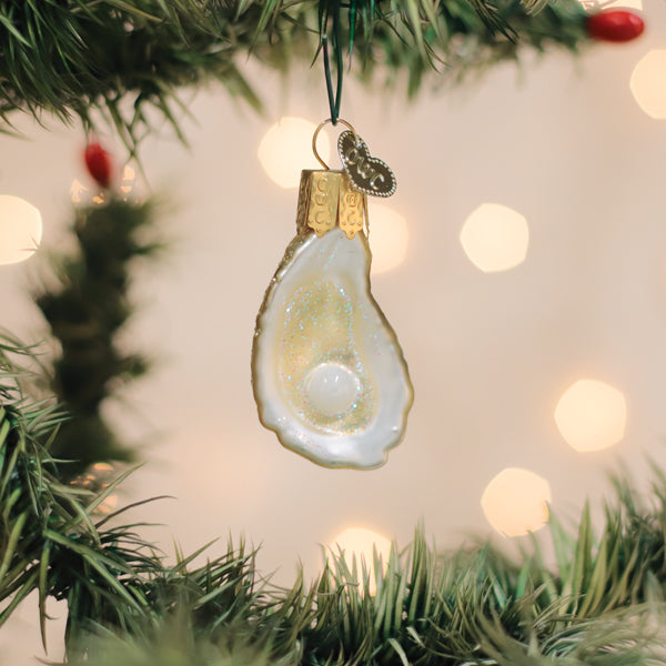 Mini Oyster With Pearl Ornament