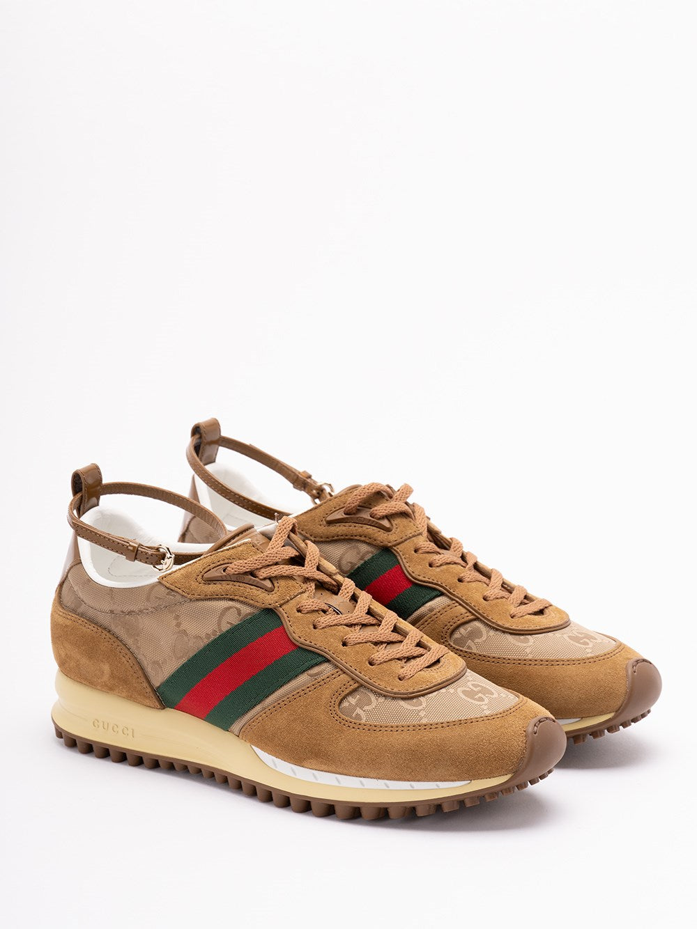 Gucci Women Sneakers With `Web`