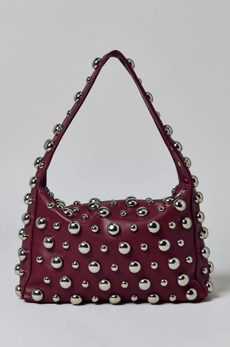 Grand Studded Shoulder Bag