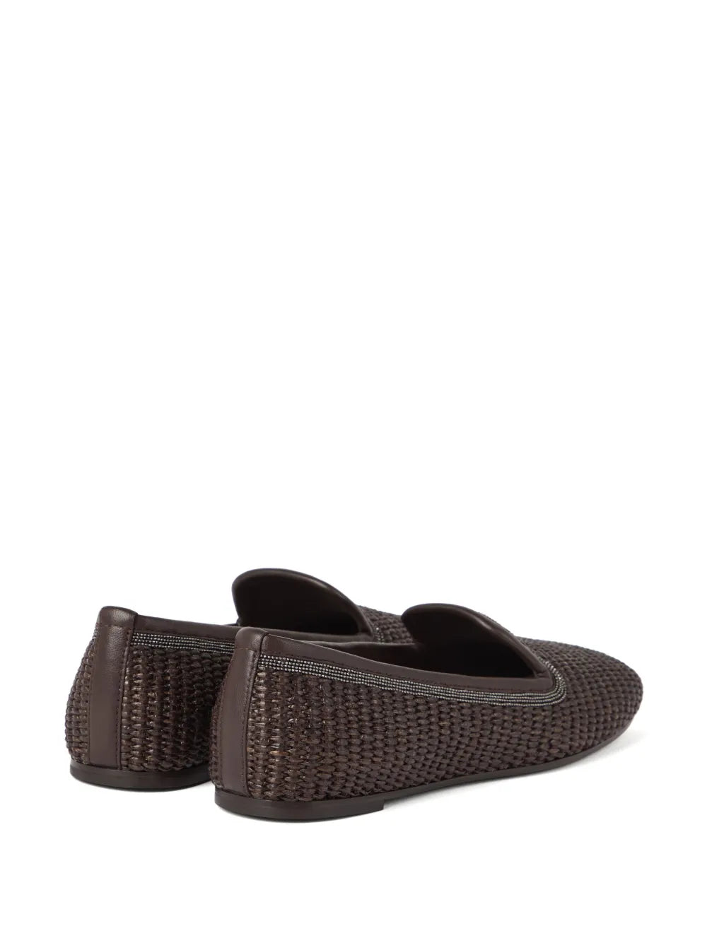 Brunello Cucinelli Women Slippers With Woven Design