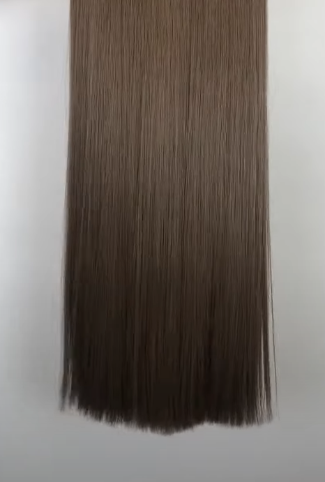 Professional Hand Tied Weft Hair Extensions #8 Light Brown