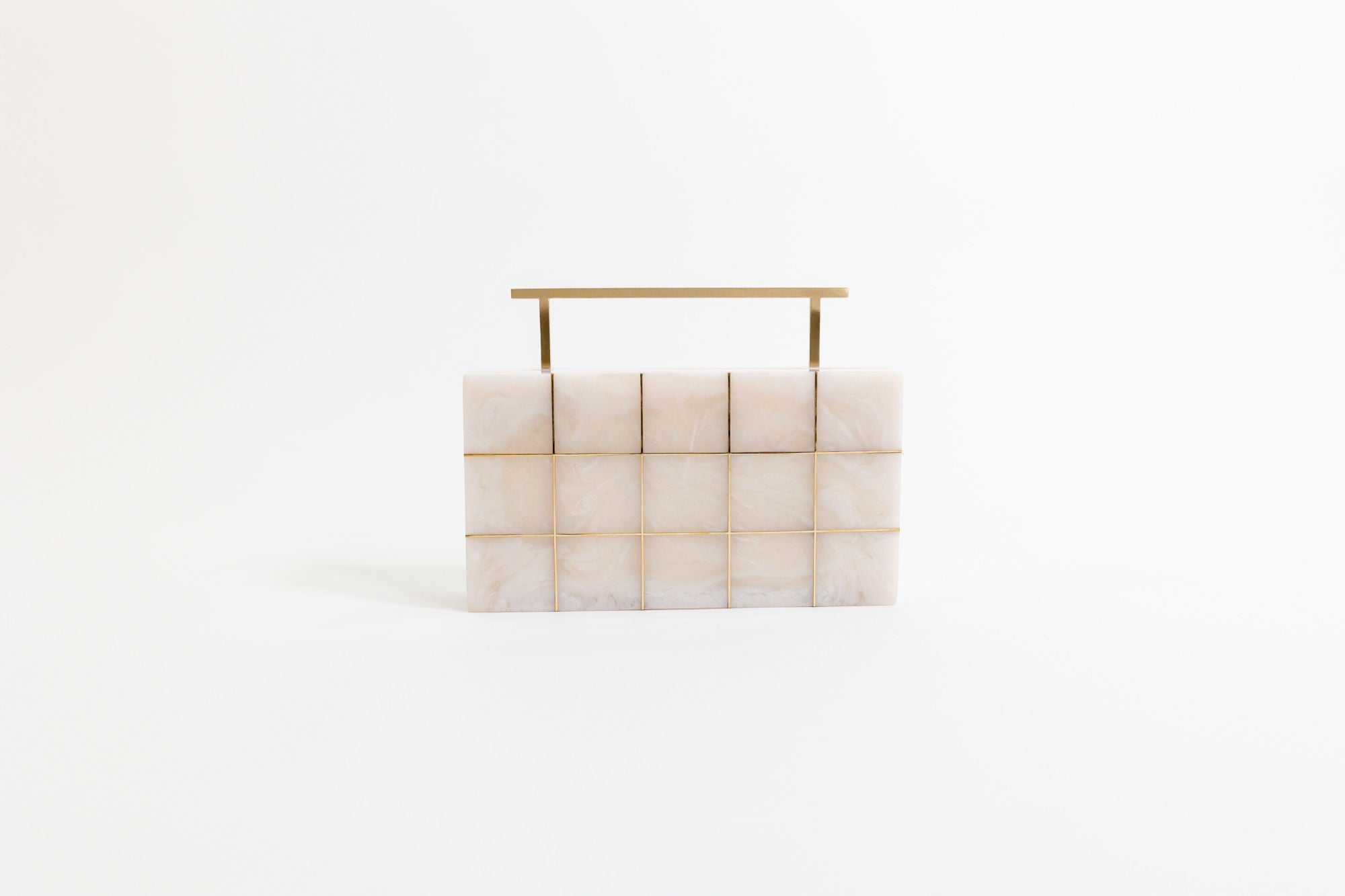 Pearl Crystalline Clutch