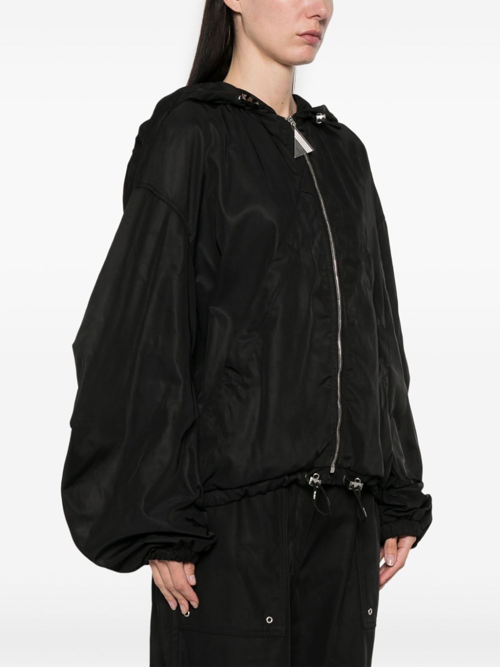 The Attico Women Bomber Jacket With Hood