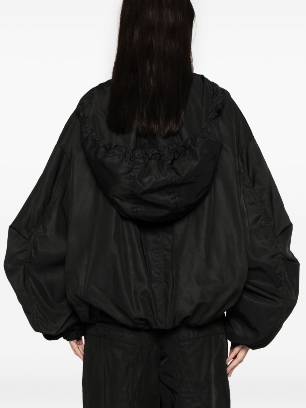 The Attico Women Bomber Jacket With Hood