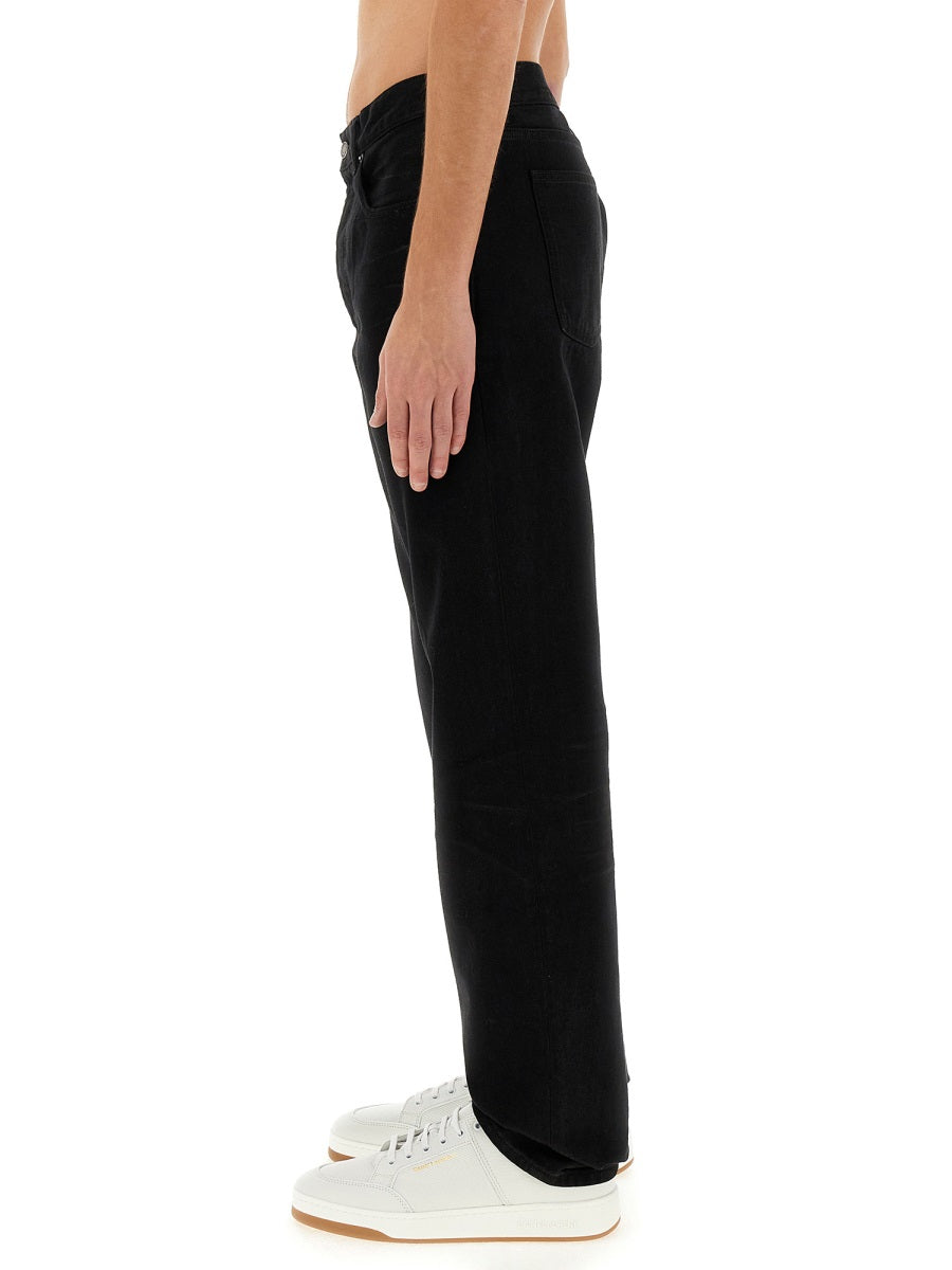 Saint Laurent Men Wide Jeans.