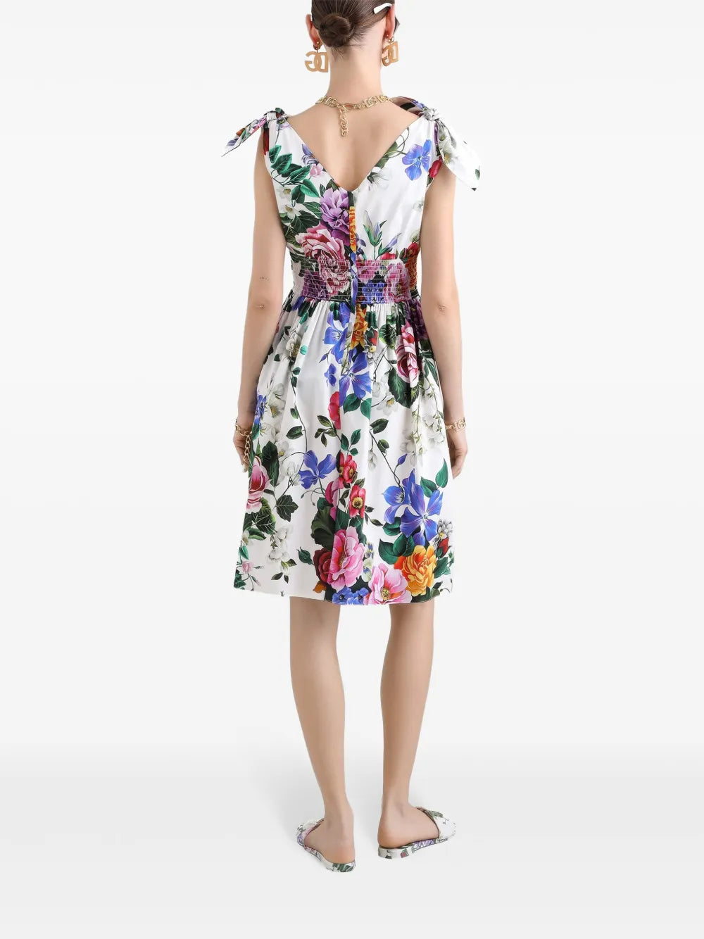 Dolce & Gabbana Women Floral Midi Dress