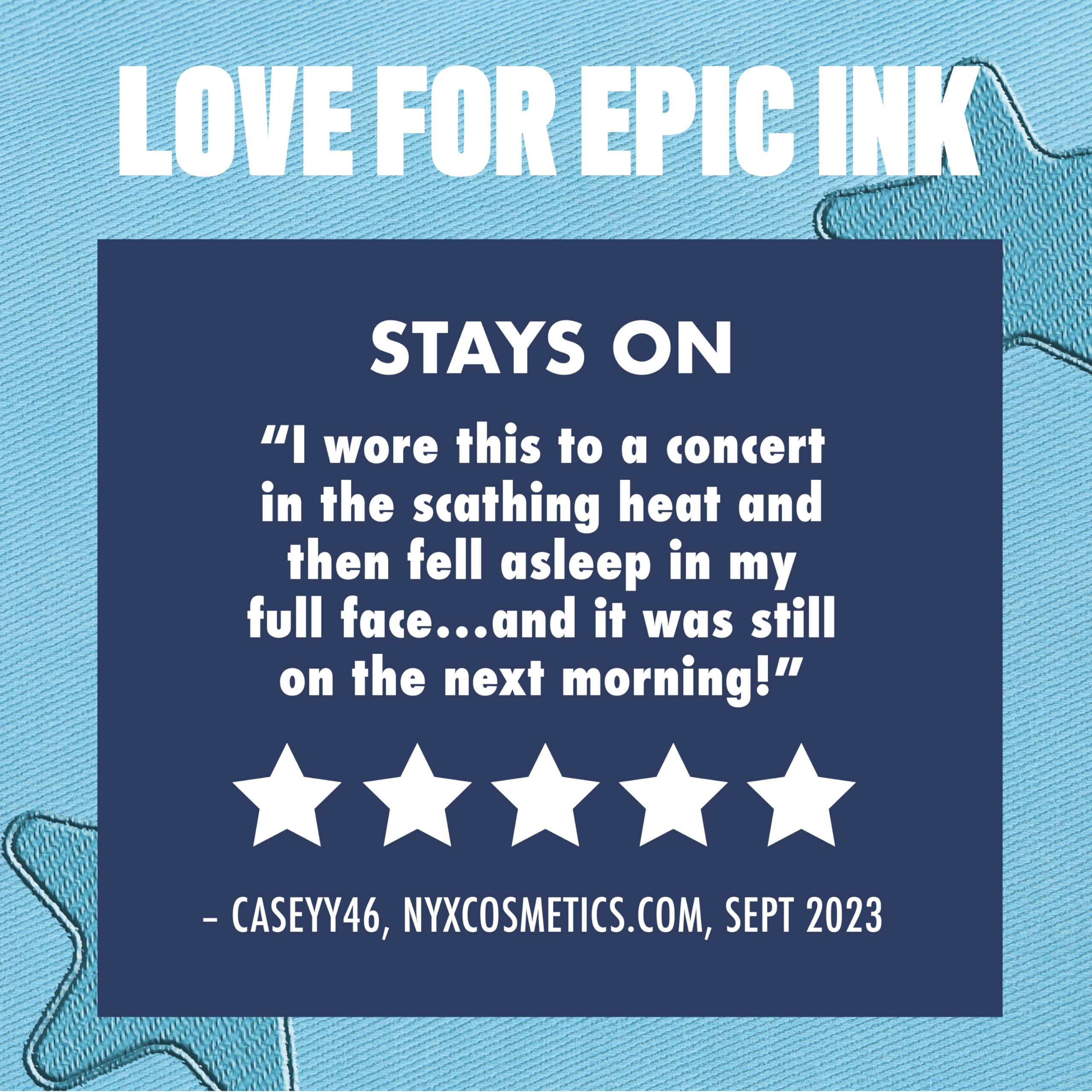 NYX PROFESSIONAL MAKEUP Epic Ink Liner, Waterproof Liquid Eyeliner - Black, Vegan Formula