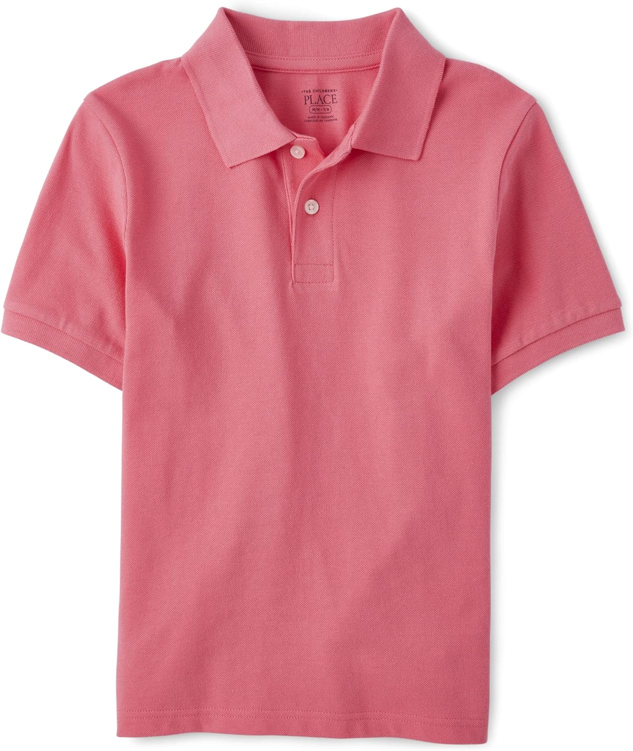 The Children's Place Boys' Uniform Short Sleeve Pique Polo