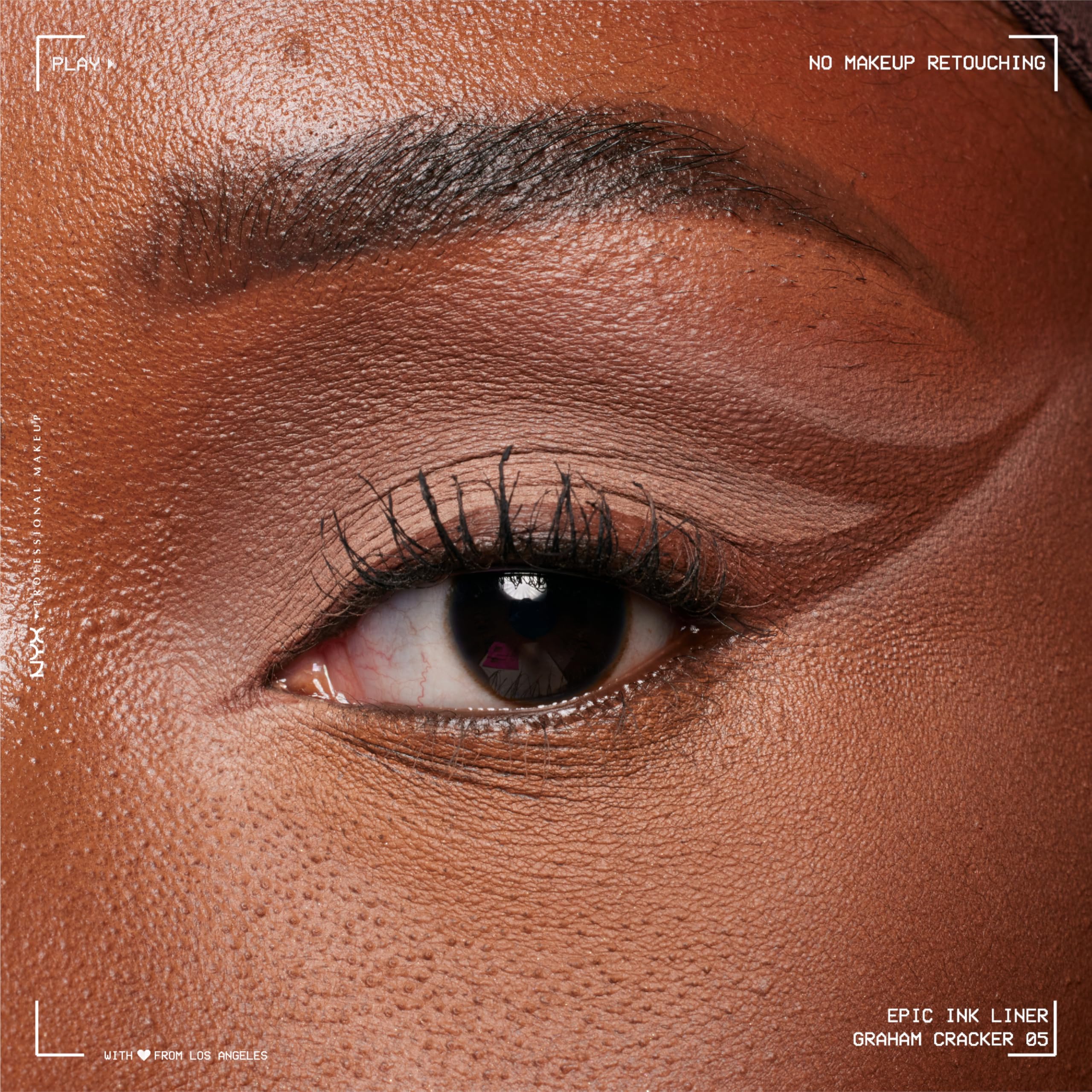 NYX PROFESSIONAL MAKEUP Epic Ink Liner, Waterproof Liquid Eyeliner - Black, Vegan Formula