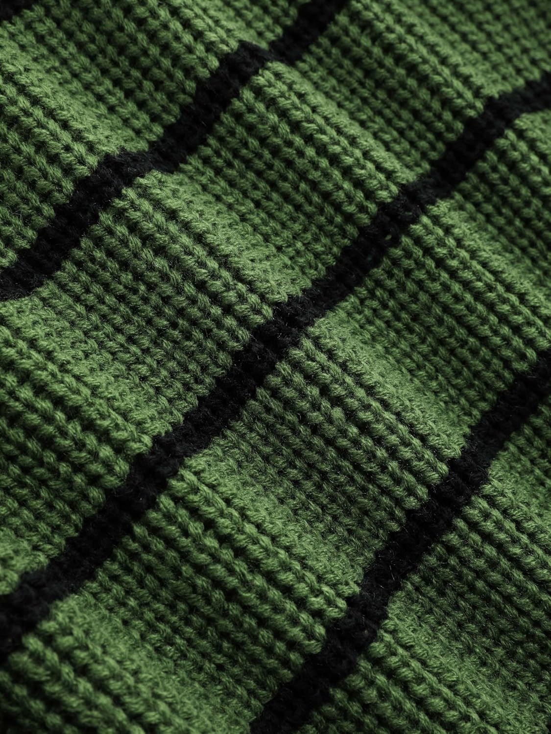 CIDER Women’s Cropped Striped Sweater Long Sleeve Crew Neck Trendy Pullover Tops