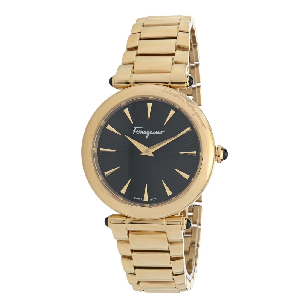 Ferragamo Women's Idillio Swiss Made Quartz Bracelet Watch by Steals