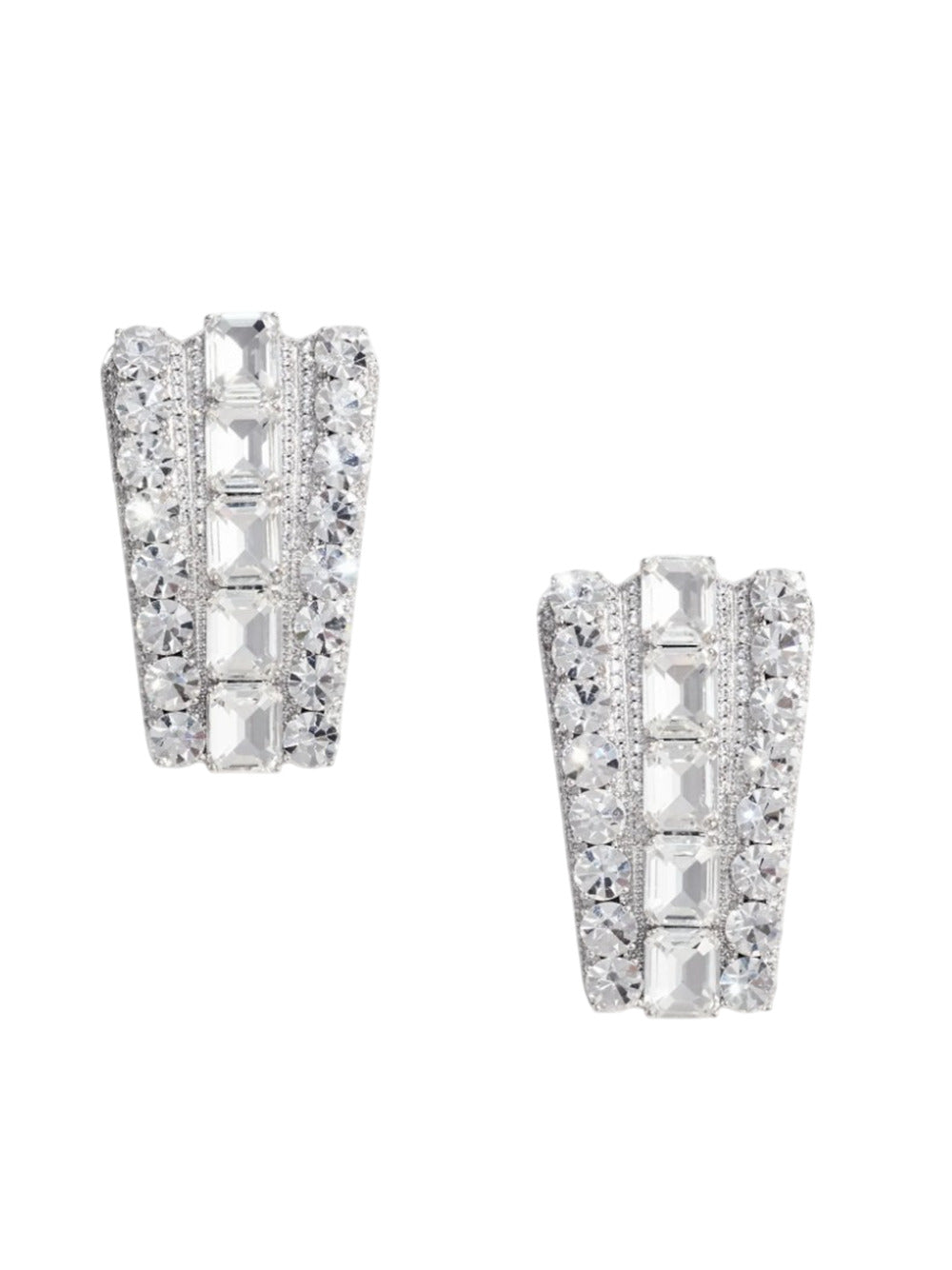 Self-Portrait Women Multi-Crystal Earrings