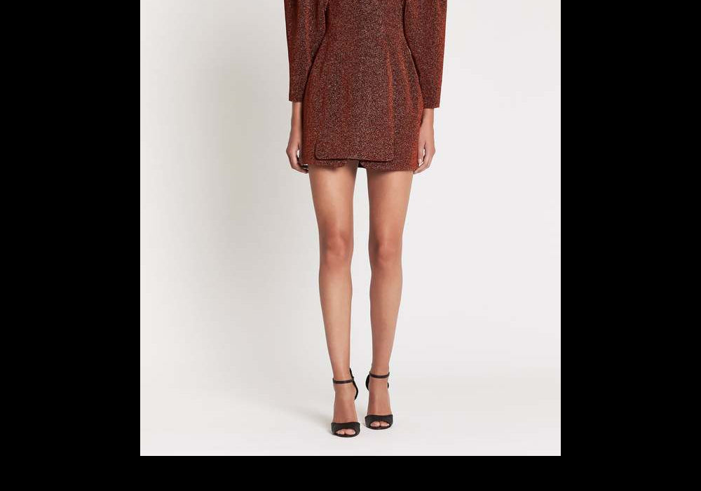 Camilla and Marc Baylee Dress Metallic Red Size 4 by Steals