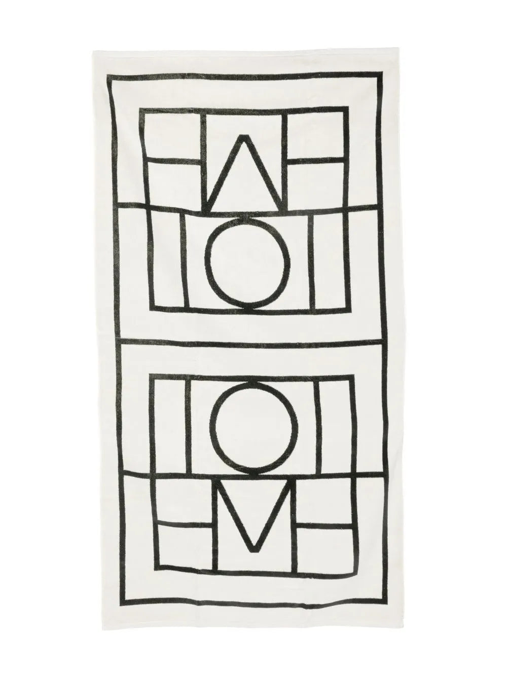Toteme Women Beach Towel With Jacquard Logo