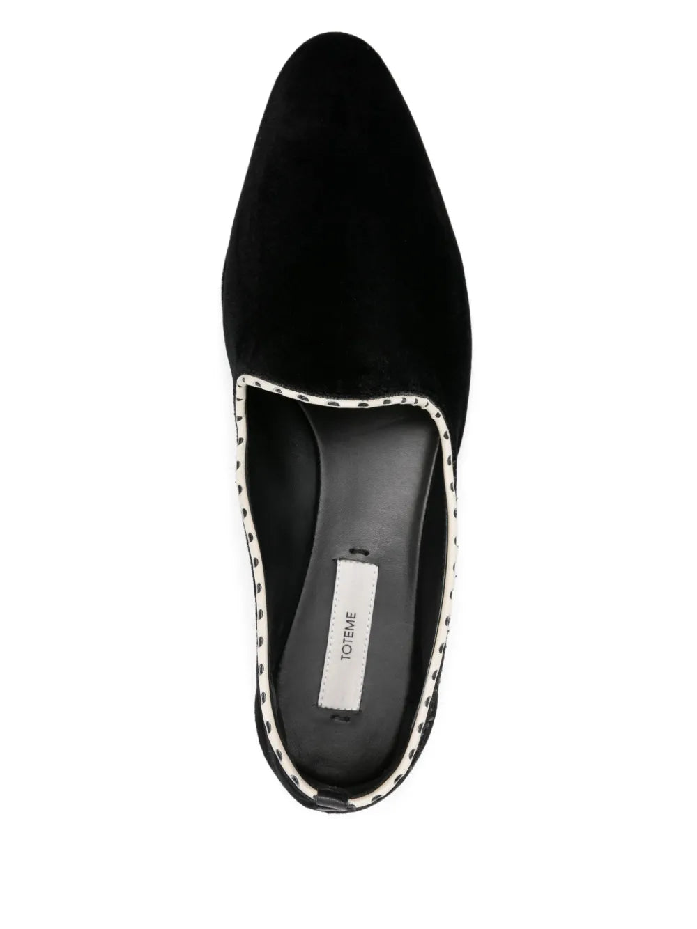 Toteme Women Velvet Ballerinas