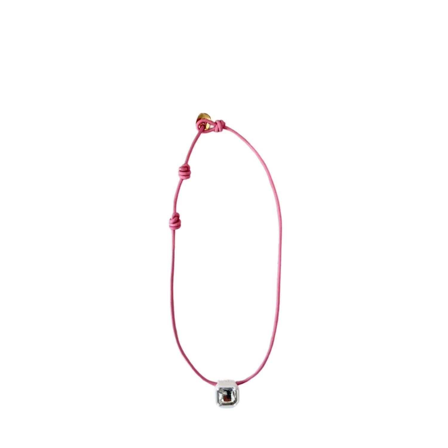 Candy Collar Necklace - Blush