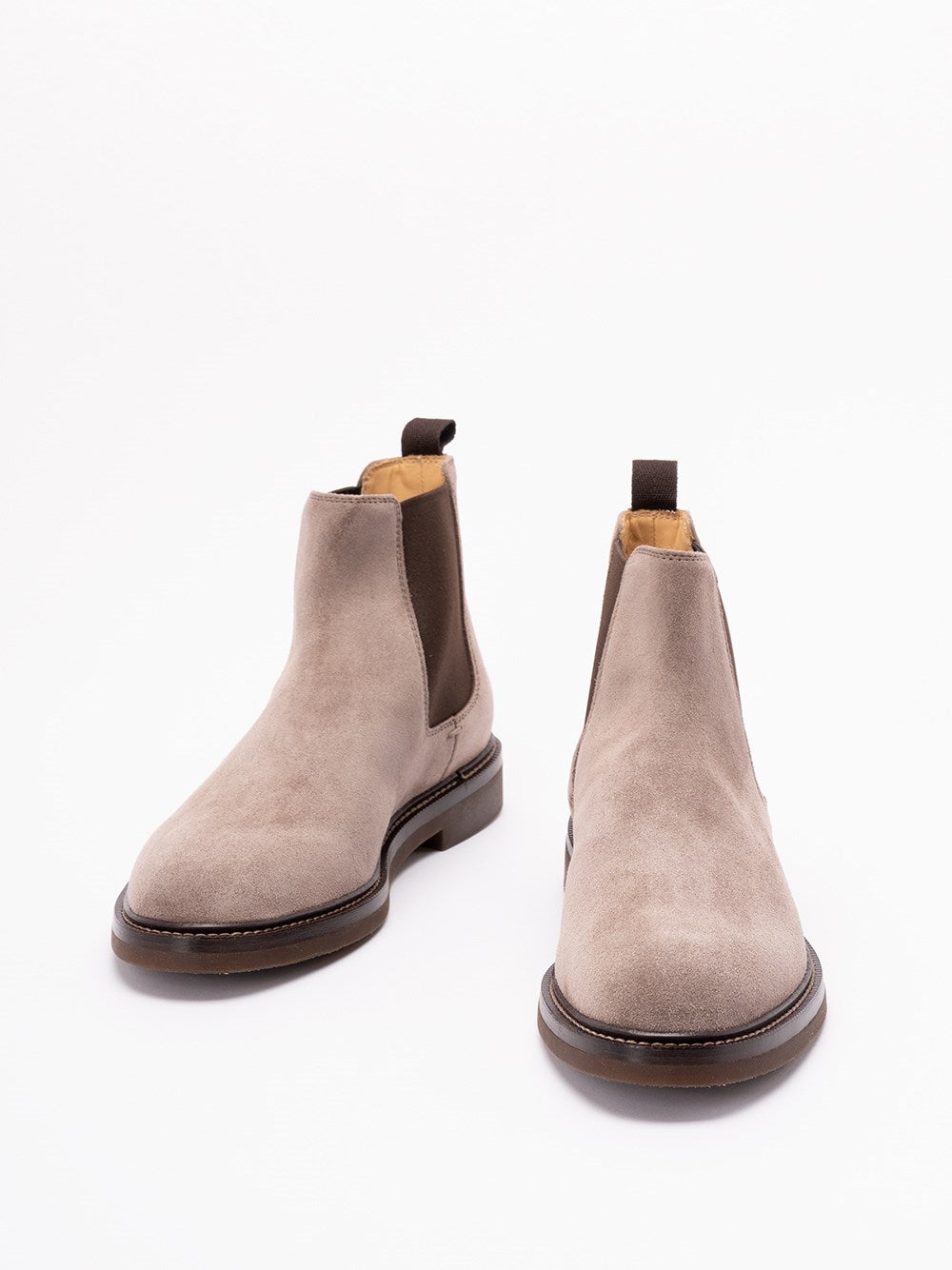 Brunello Cucinelli Men Suede Chelsea Boots