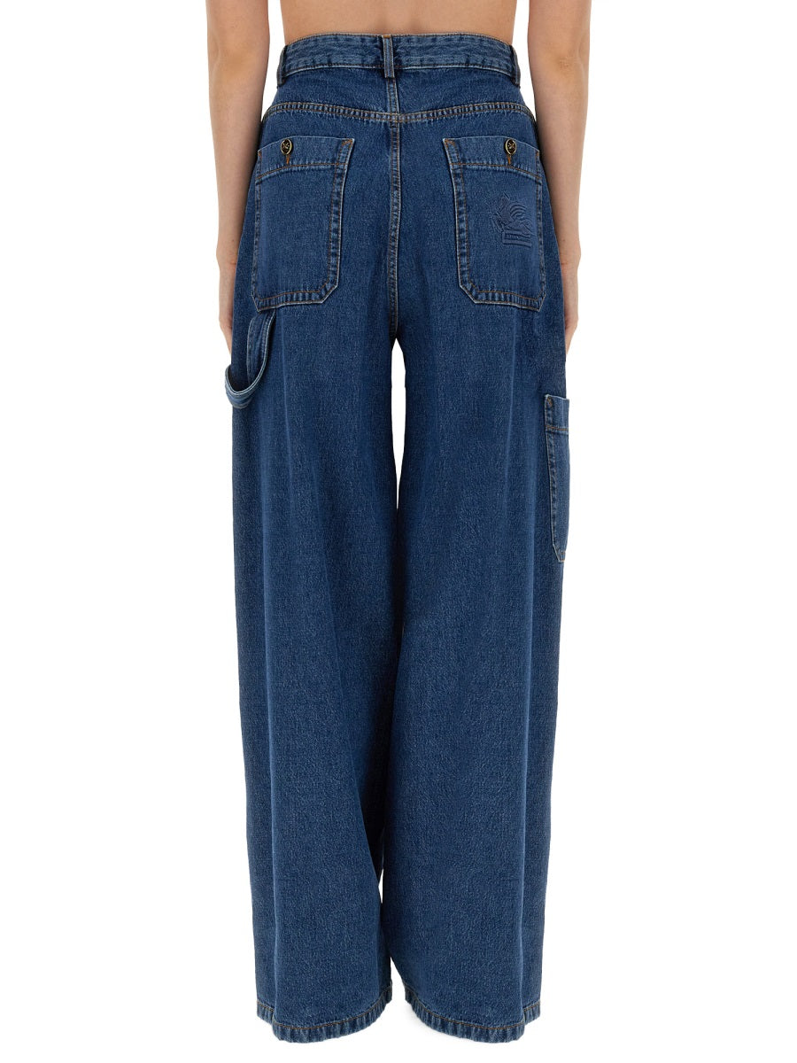Etro Women Jeans Wide Leg