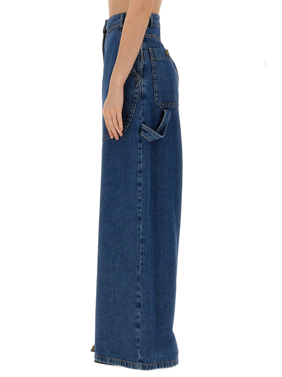 Etro Women Jeans Wide Leg