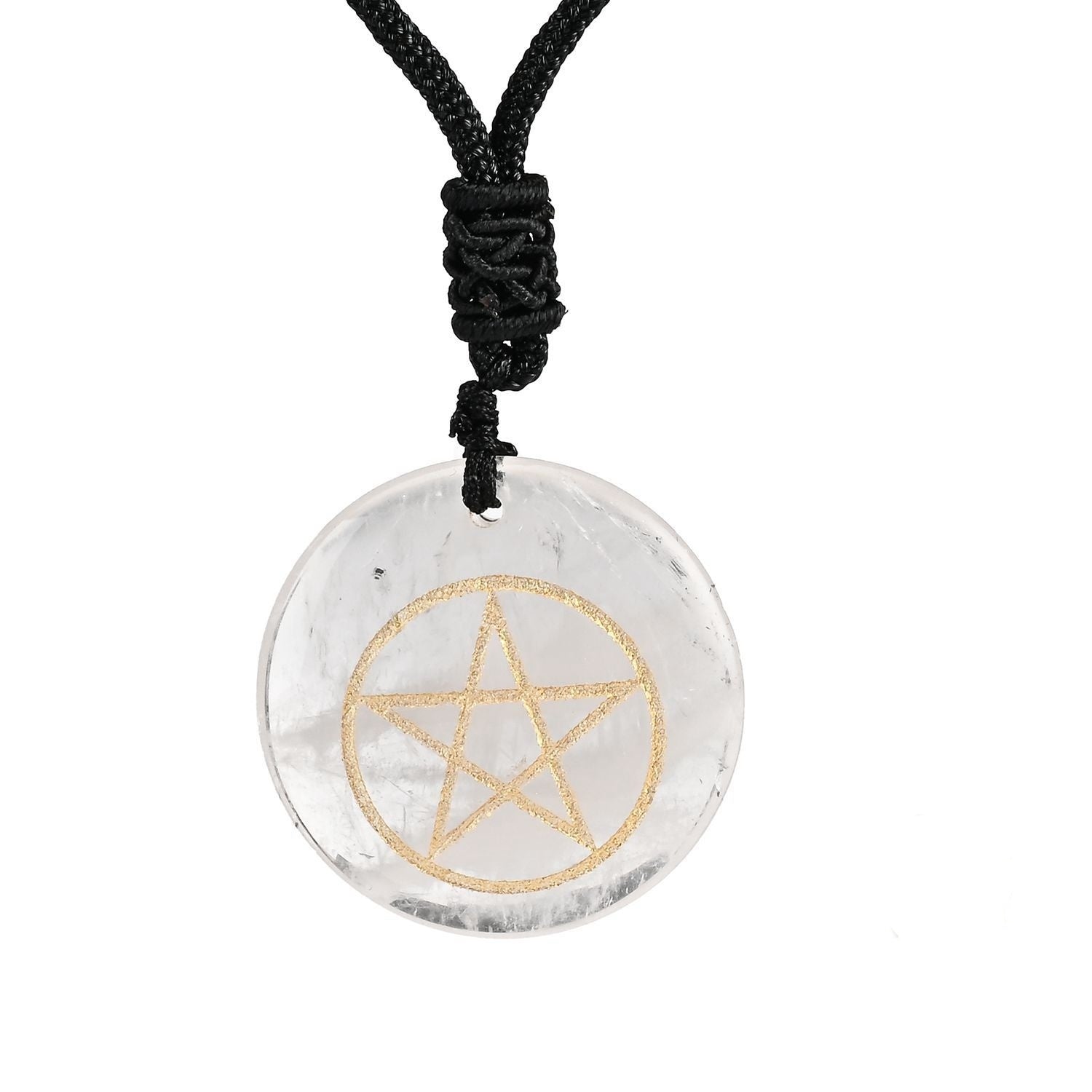 Pentacle Crystal Rope Necklaces