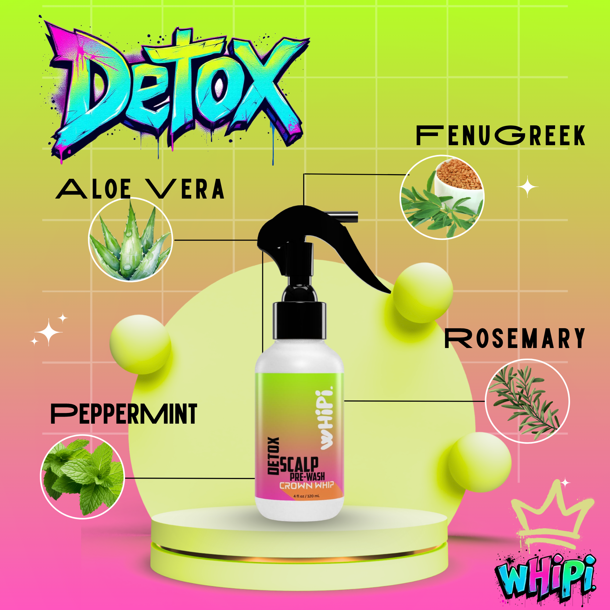 Detox – Crown Whip Scalp Pre-Wash