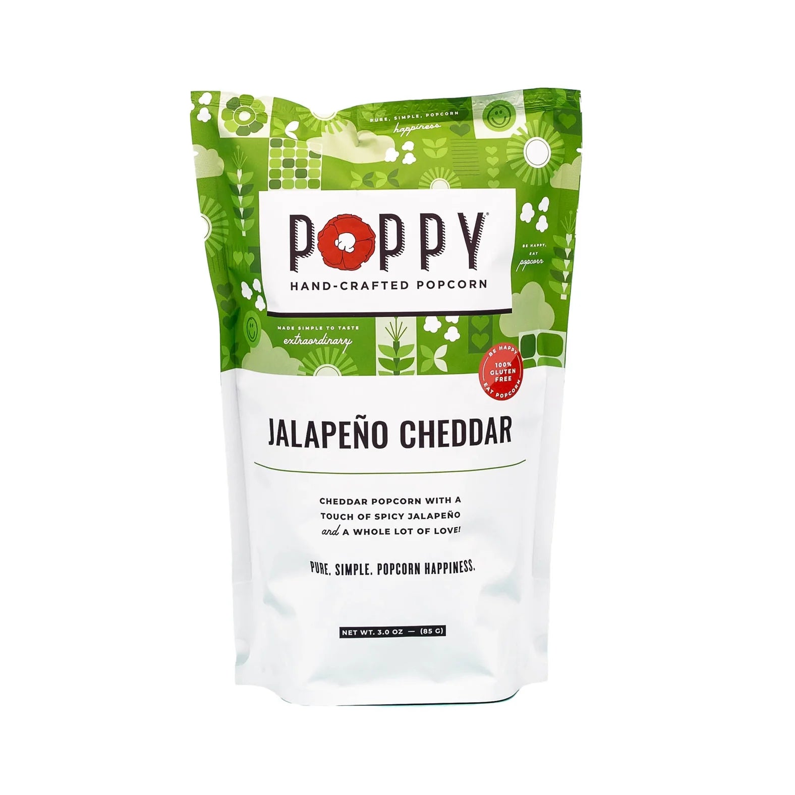 Jalapeño Cheddar Flavor | Poppy Hand-Crafted Popcorn