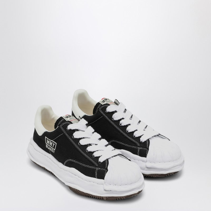 Maison Mihara Yasuhiro Black Canvas Blakey Low-Top Sneakers Men