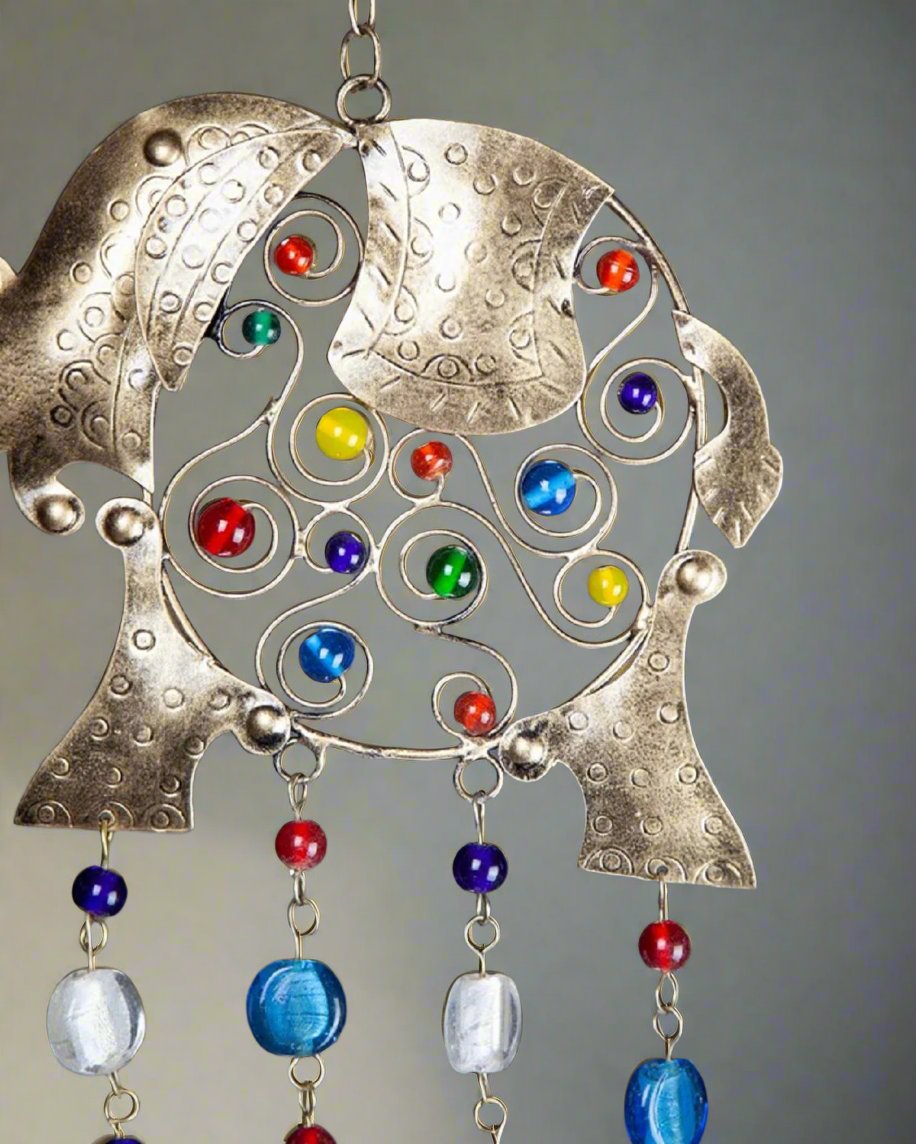 Beaded Elephant Chime by OMSutra